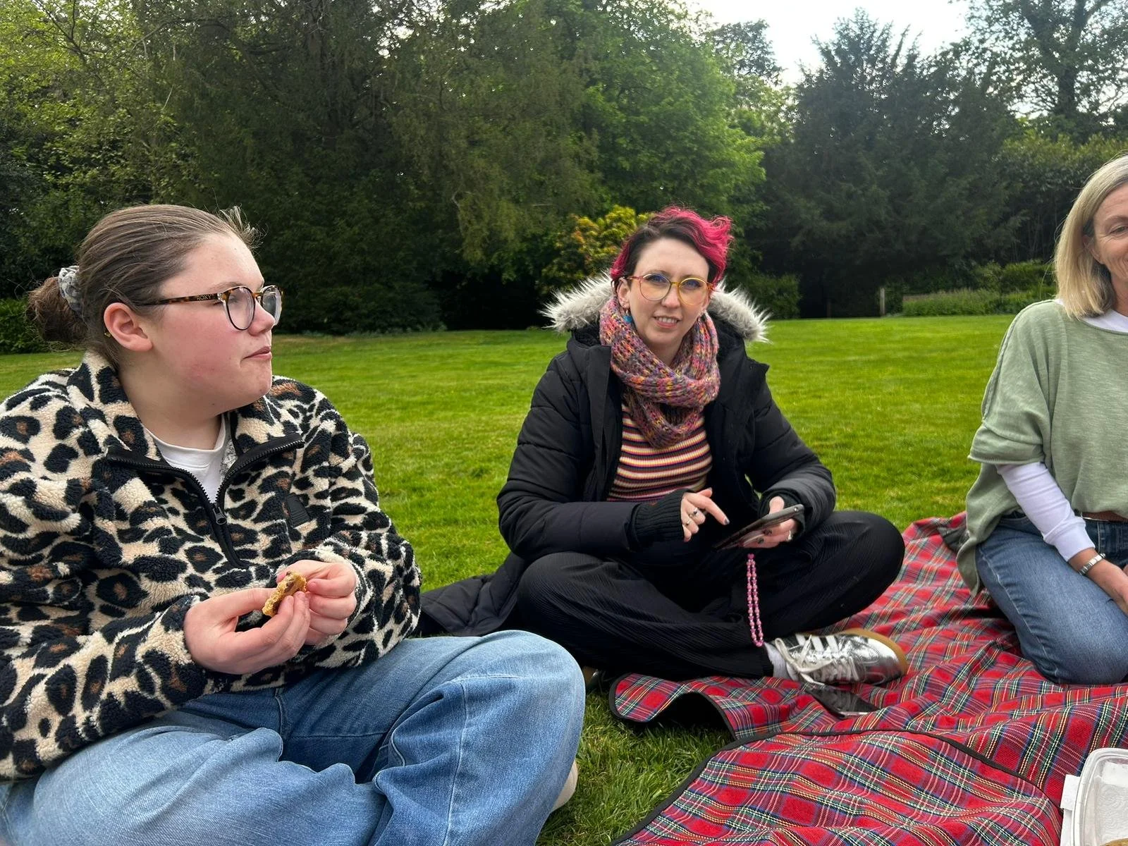 The Voice picnic at Hylands House