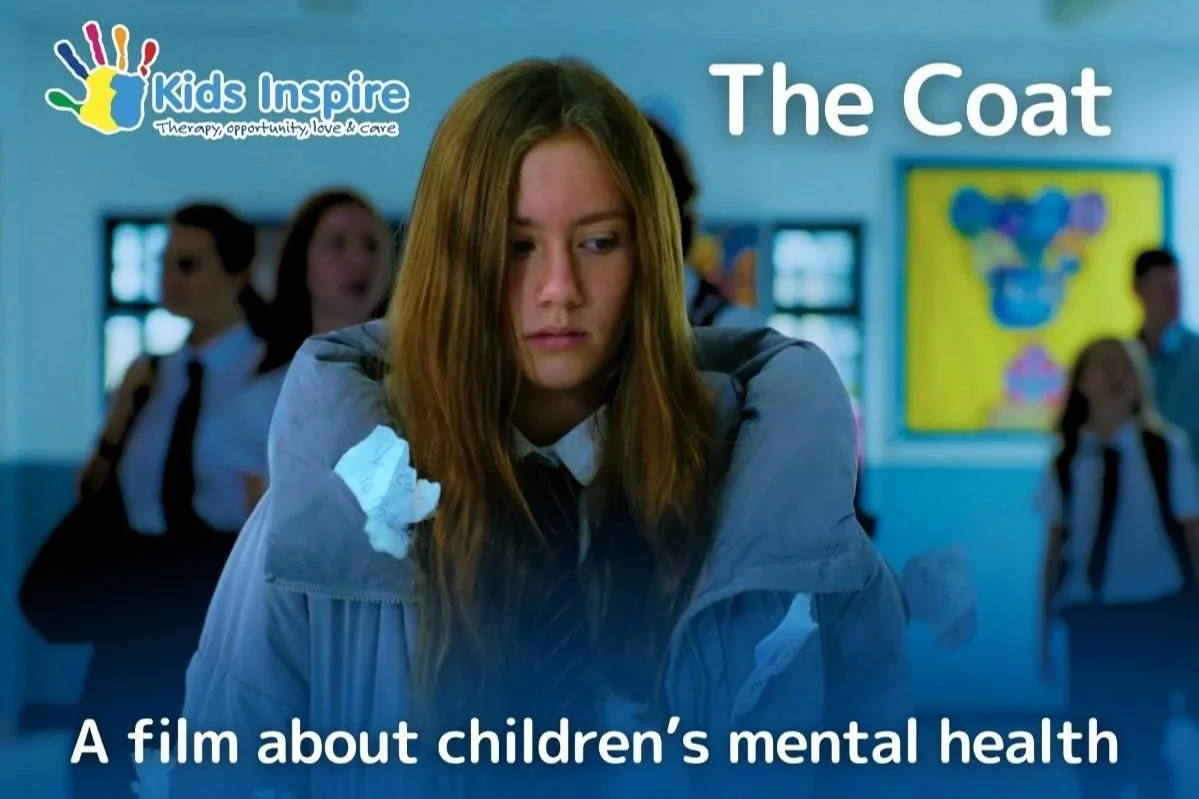 Screenshot of Kids Inspire's film about children's mental health, The Coat