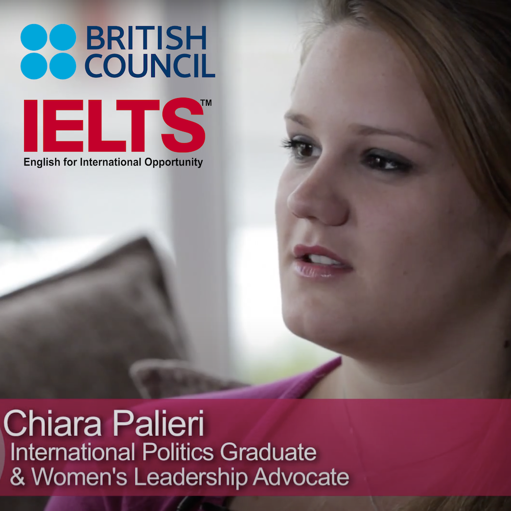 IELTS Ambassador Chiara Palieri