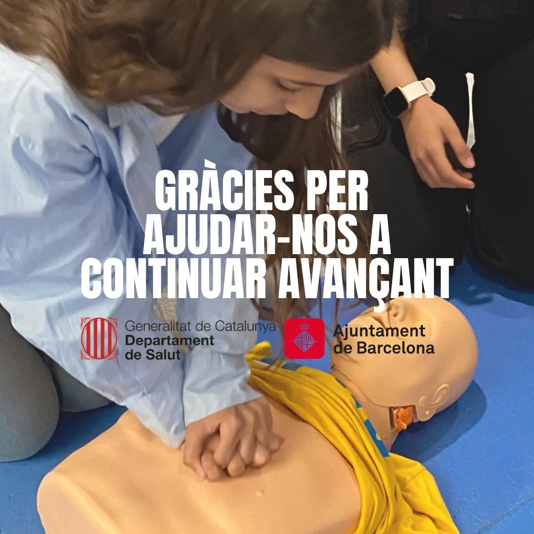 EL DEPARTAMENT DE SALUT I L’AJUNTAMENT DE BARCELONA COL·LABOREN amb sams associació perquè el ritme no s’aturi