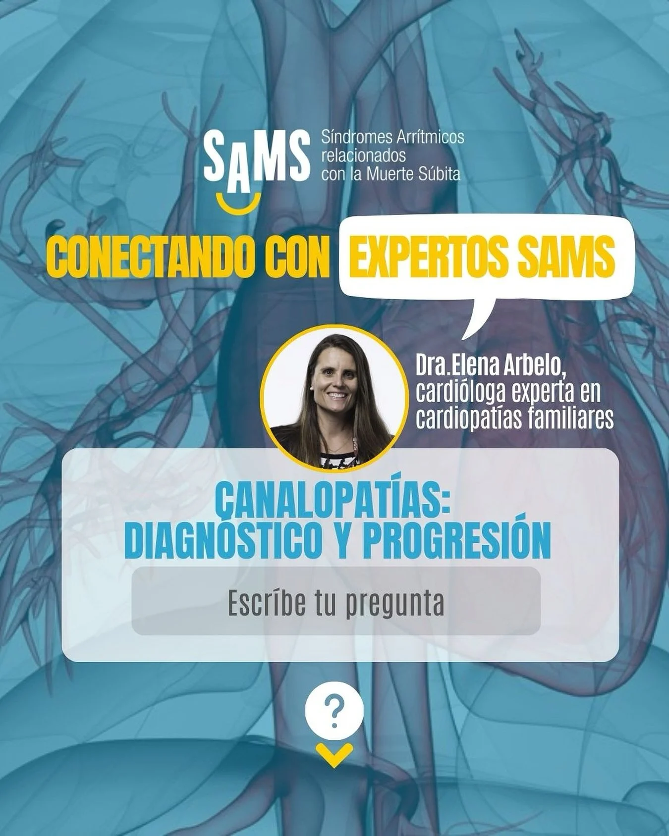 Seguimos conectando con nuestros expertos para que pod&aacute;is resolver vuestras dudas con los mejores!

Este mes, le toca el turno a nuestra gran profesional y amiga, la Dra. Elena Arbelo  @elenaarbelo.cardiologia , cardi&oacute;loga experta en ca