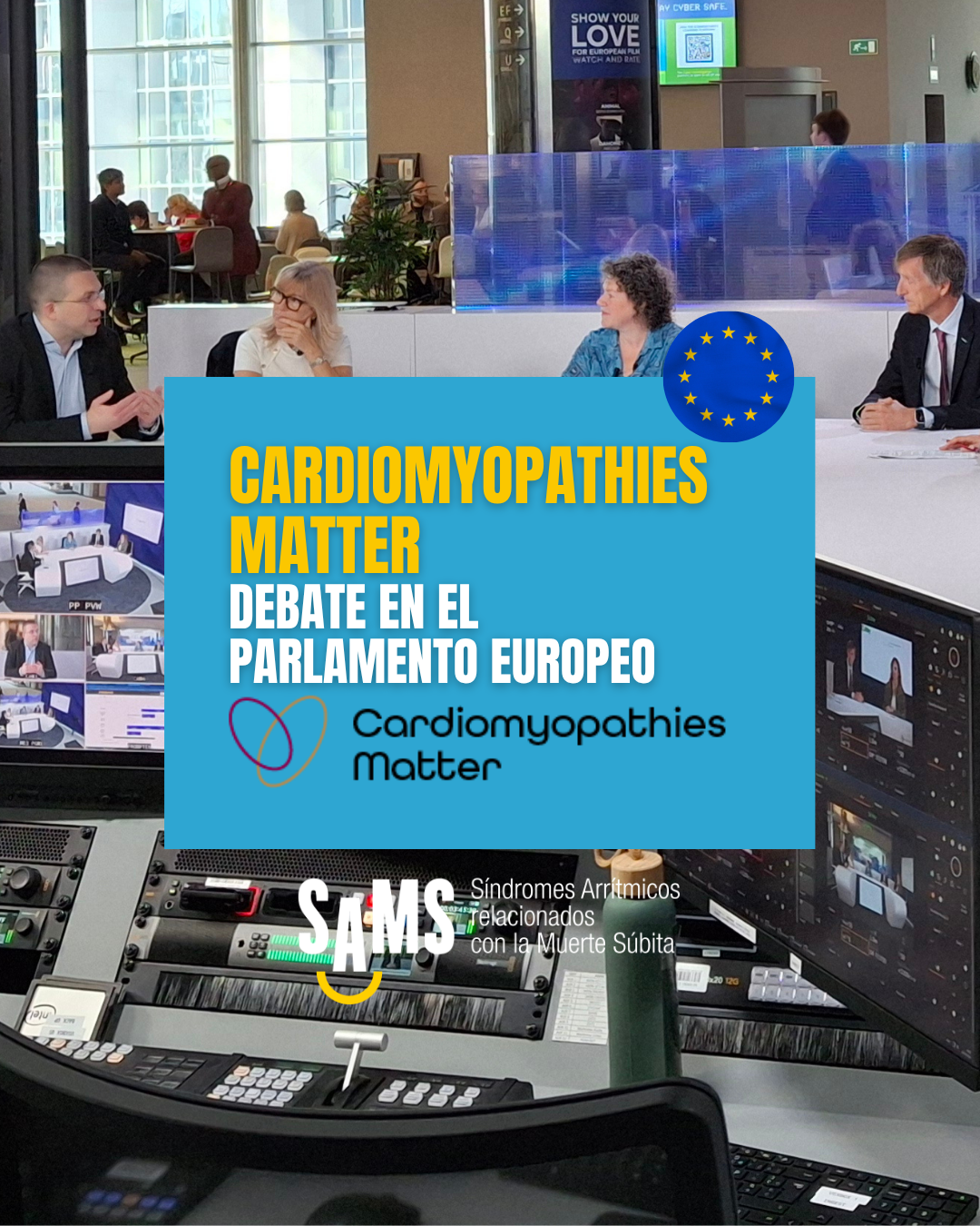 cardiomyophaties matter: reunión en el parlamento europeo