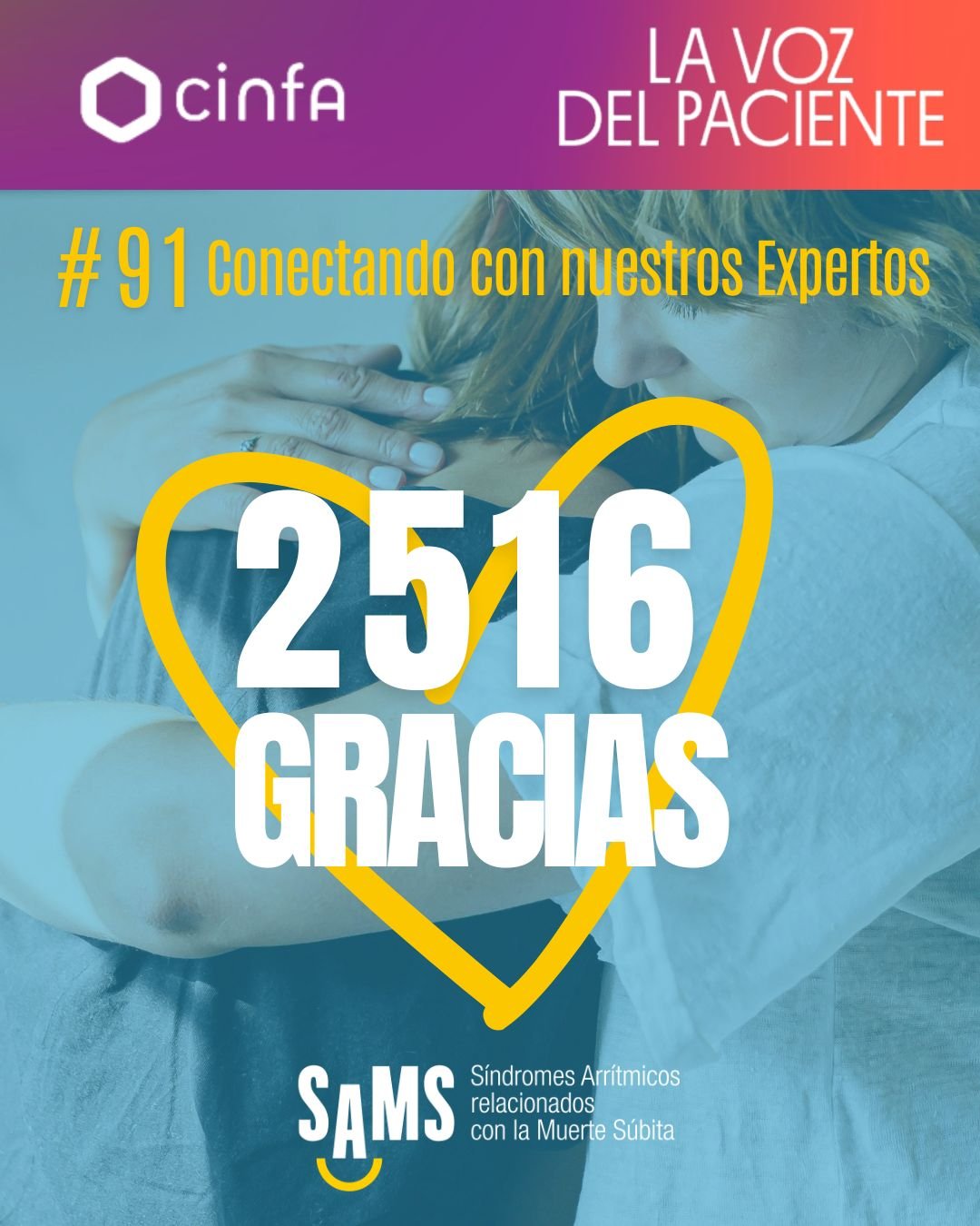 'Conectando con nuestros expertos' ganador en la voz del paciente de cinfa