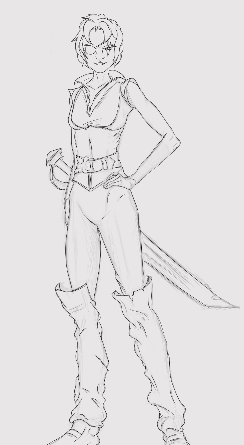 Copy of Captain pirate line art.png