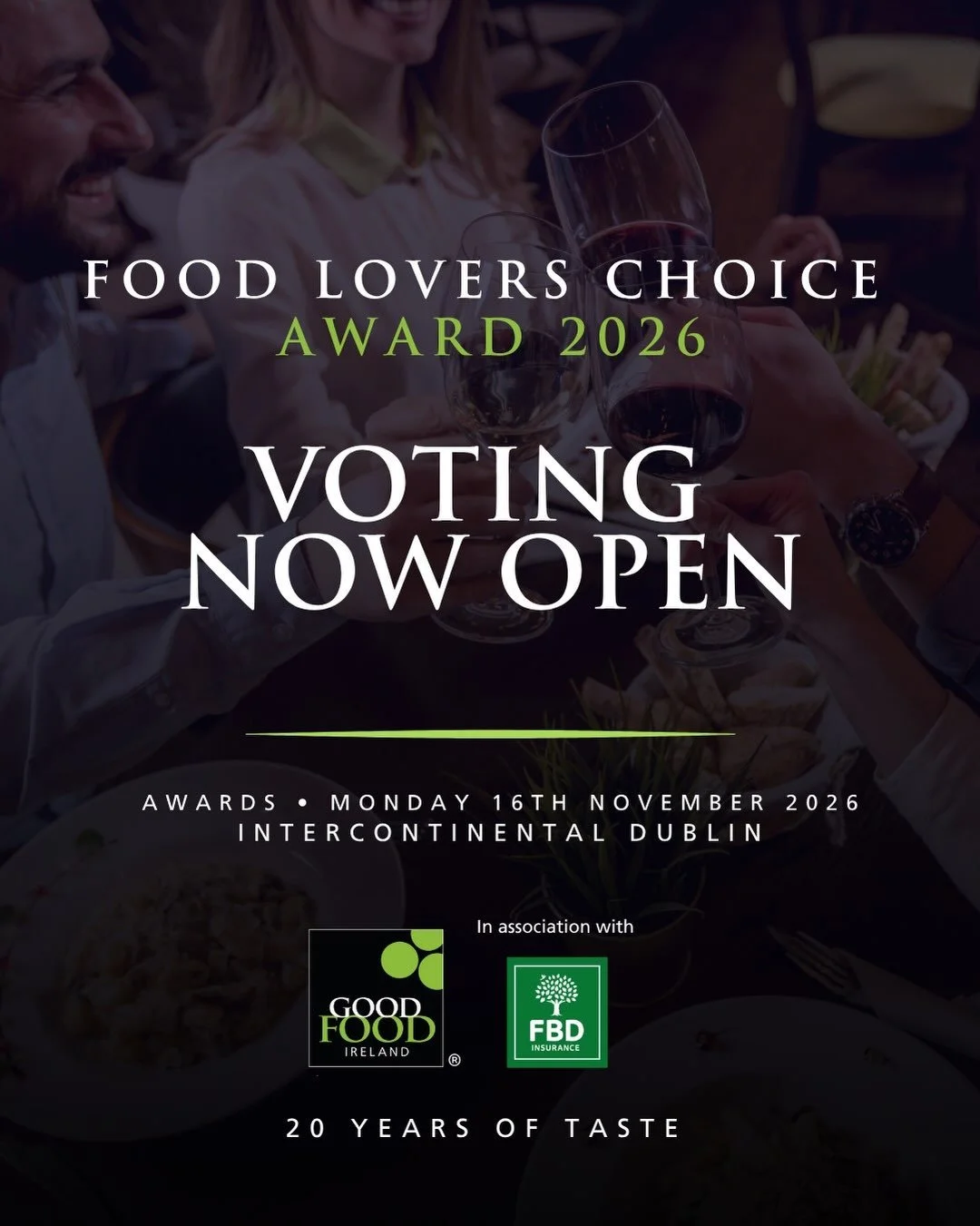 We&rsquo;re absolutely delighted to announce that, alongside our nomination for the Irish Seafood Experience Award, The Pier House has also been nominated for the Food Lovers Choice Award 2026!

We love nothing more than looking after our customers, 