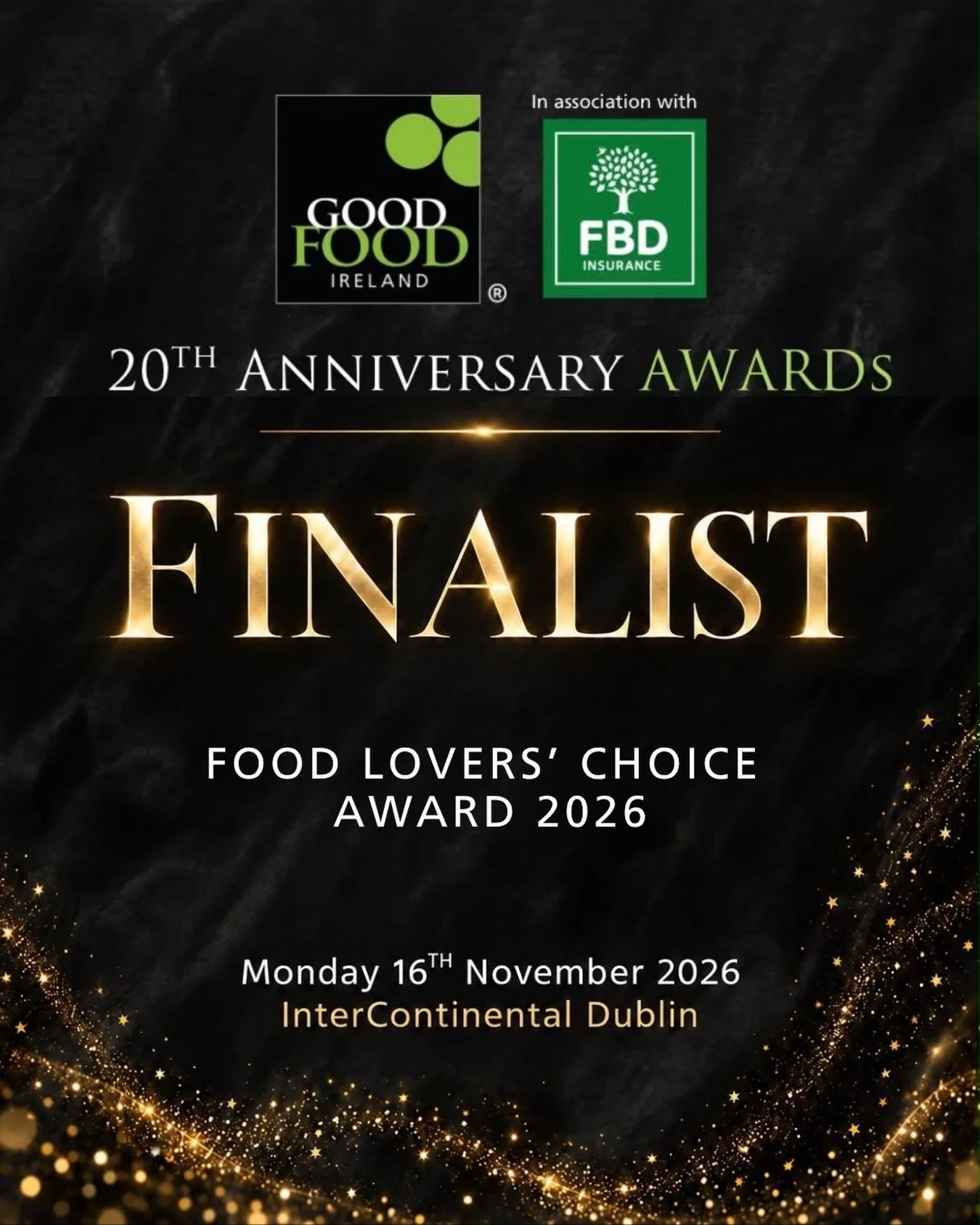 Big news! 🎉 We&rsquo;ve made it to the finals of the Food Lovers Choice Awards! 🏆
Huge thanks to our amazing team and to every one of you who&rsquo;s supported us along the way. This one&rsquo;s for you! 💚

#FoodLoversChoiceAwards #Finalists