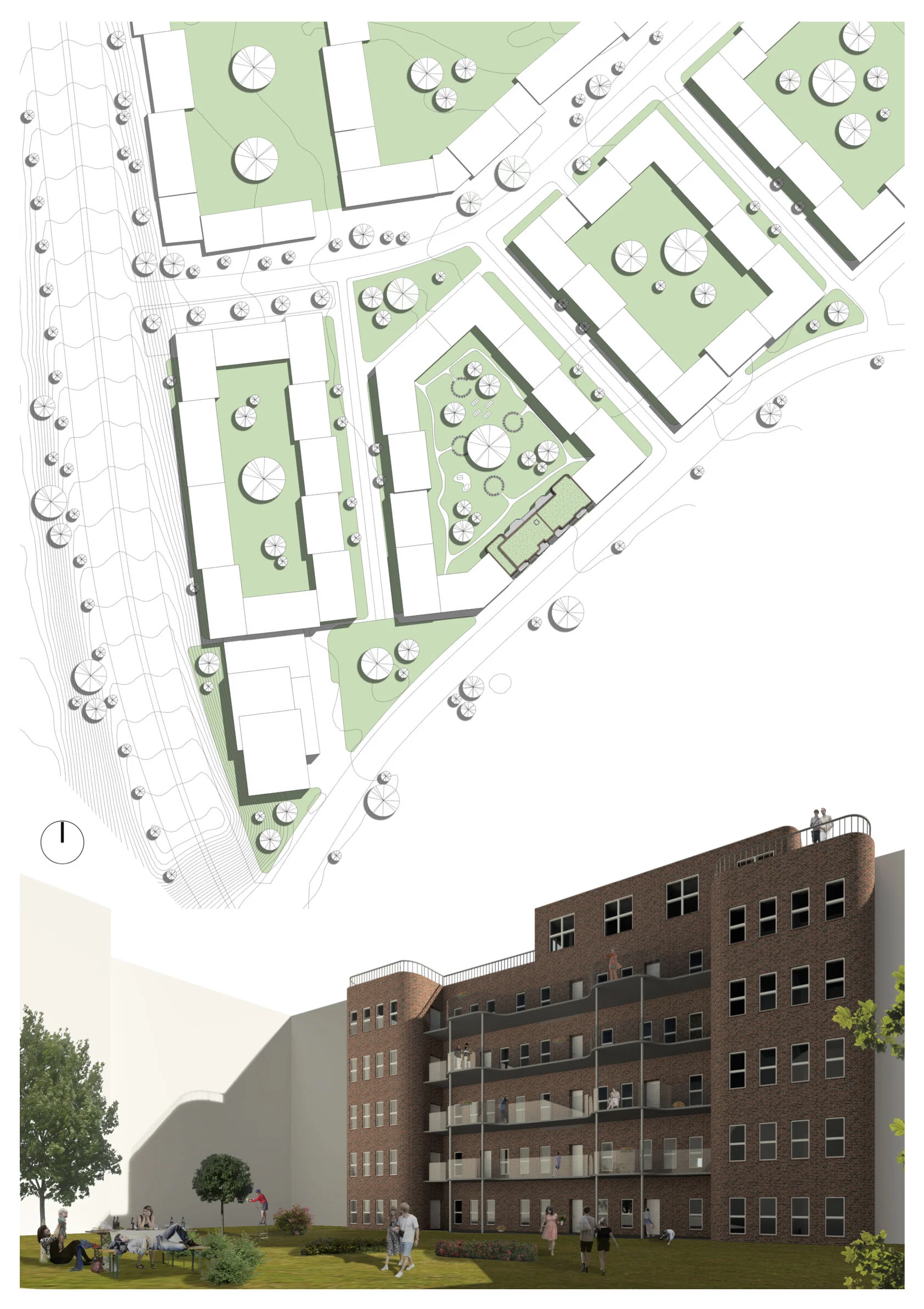 Situationsplan / Visualisering