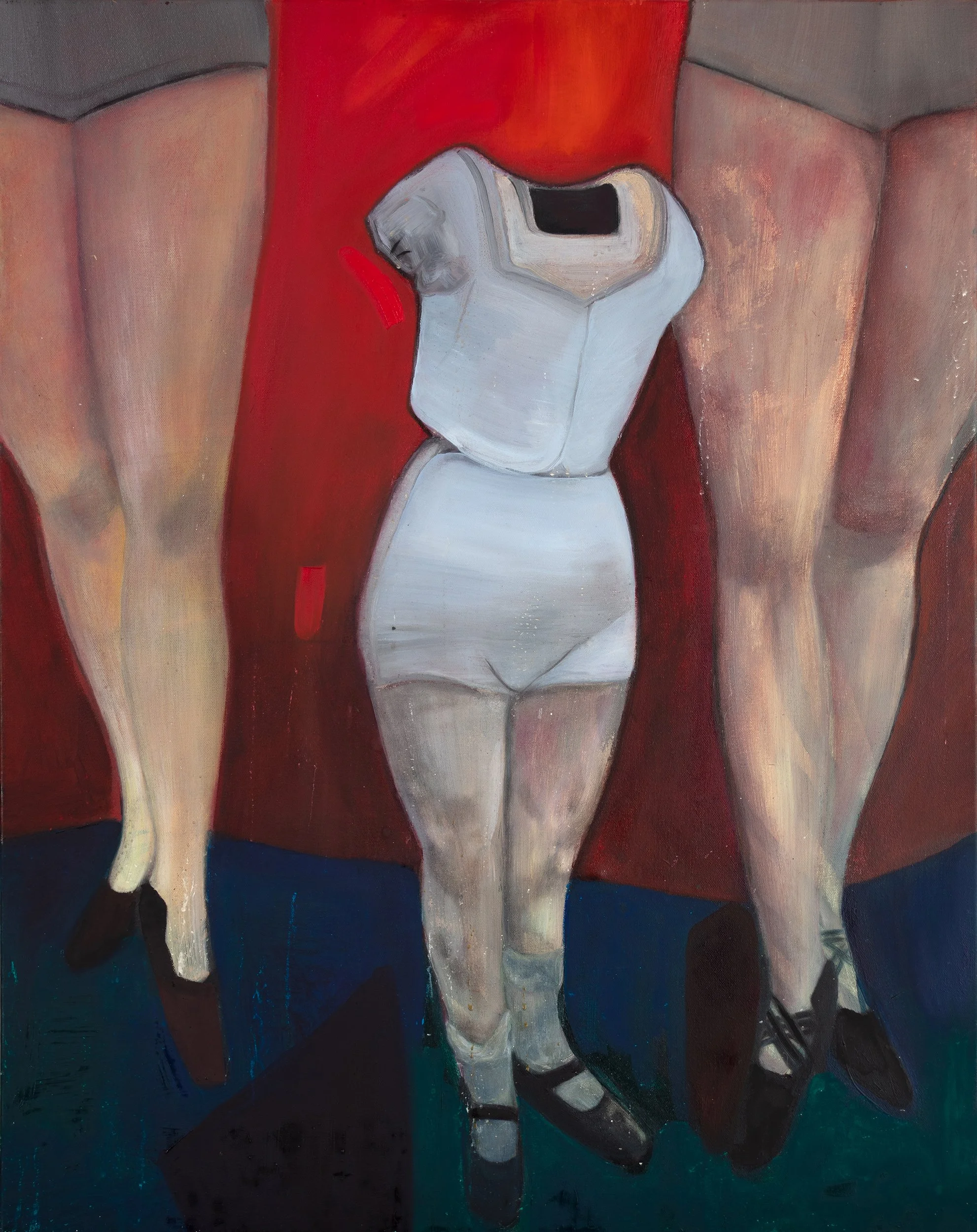 Evangeline Turner, Braxton Hicks, 2026. Oil on linen, 92 x 73 cm. 