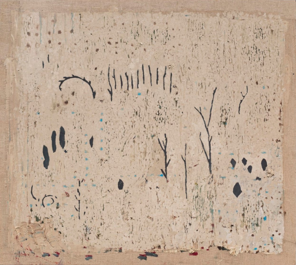Marina Rheingantz, Espinho, 2019. Oil on linen, 80 x 90 cm.