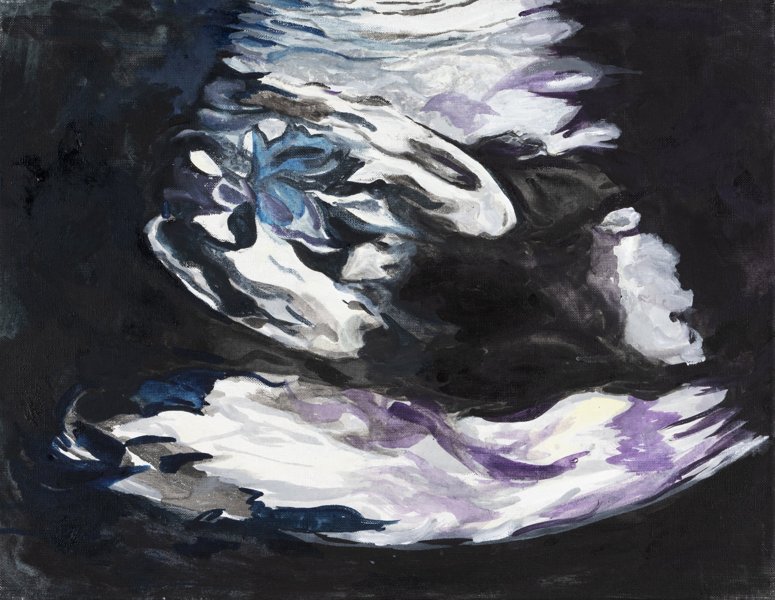 Dorothea Stiegemann, 'Untitled', 2022. Oil on linen, 35 x 45 cm.