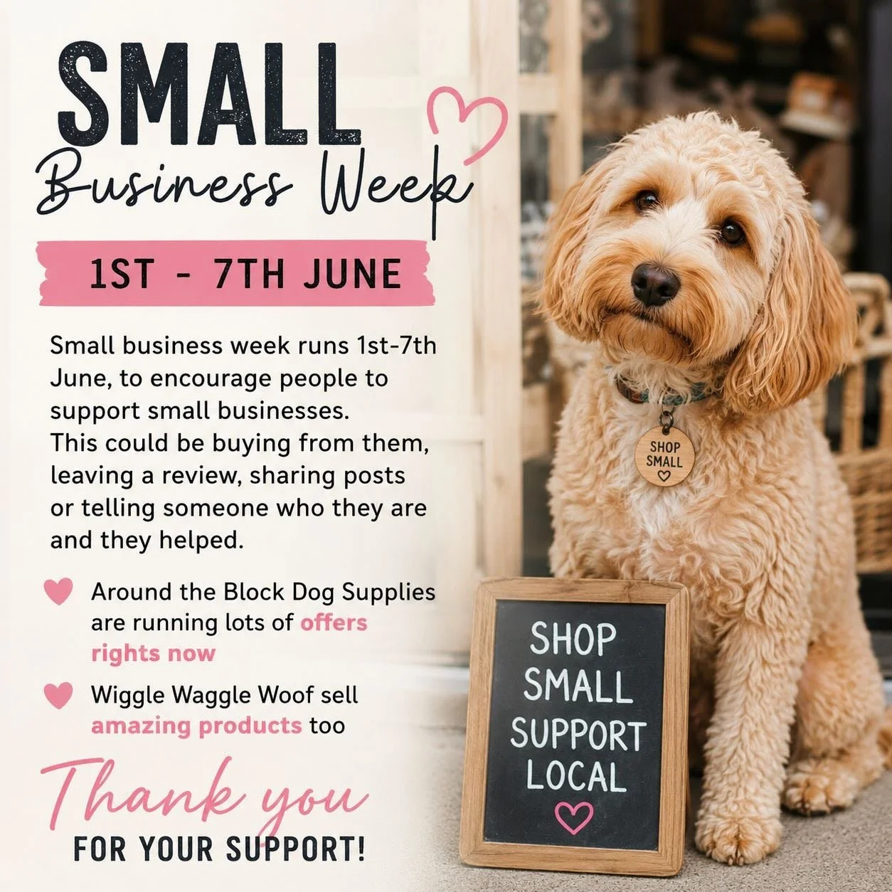 Small businesses survive because of people like you. ❤️
Whether you&rsquo;ve booked an appointment, left a review, recommended me to a friend, liked a post or simply followed along on my journey, thank you 💜
Small Business Week (1st-7th June) is a r