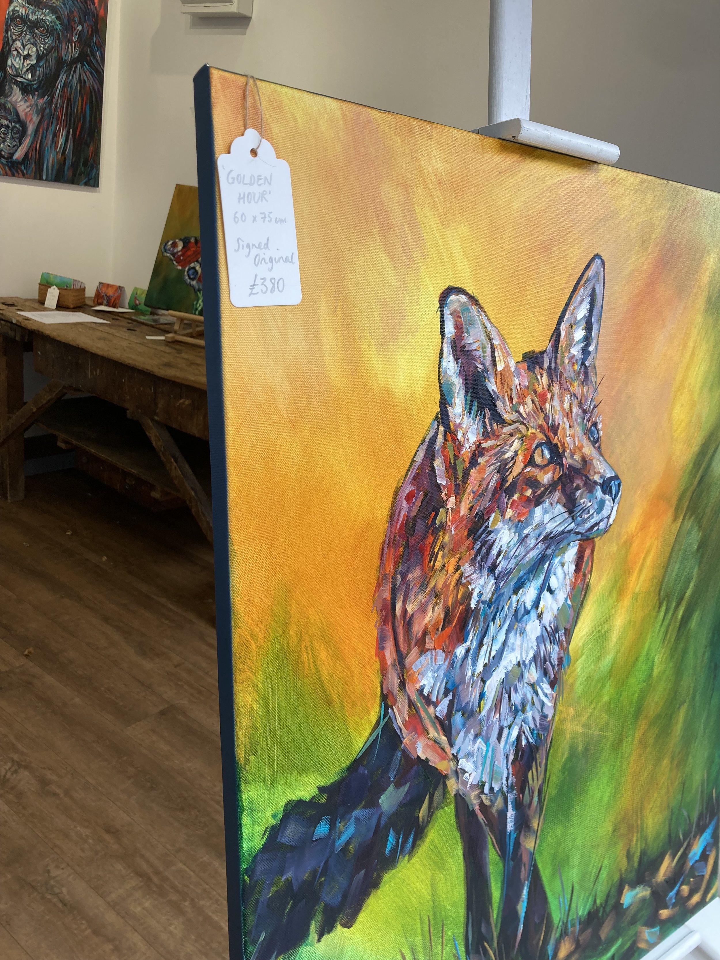 Fox - Signed Original Painting