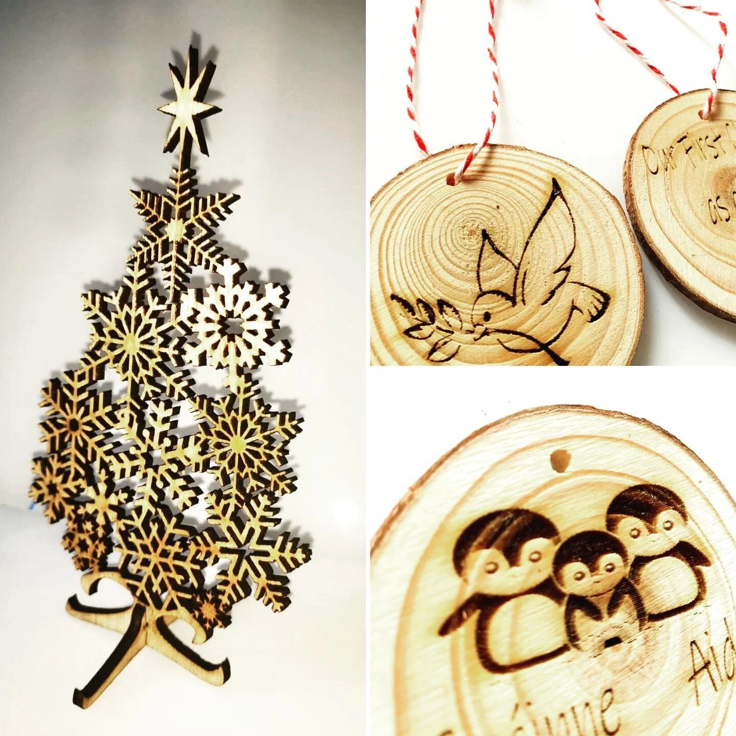Halloween done and dusted - time to roll out the Christmas stock. Personalized Christmas decorations available from &euro;8 - full range on our website at www.nicheengrave.ie. 

Let us know if you have anything you would like to see on your own perso