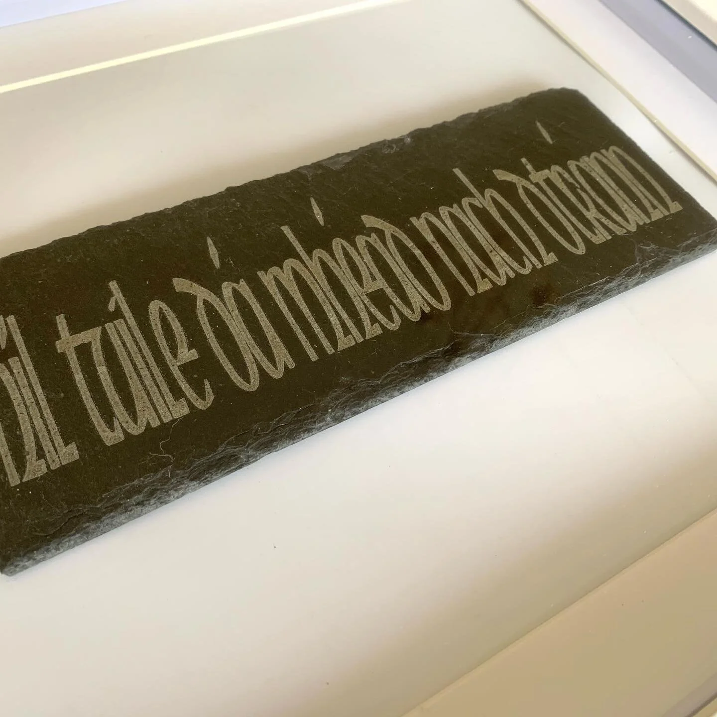 N&iacute;l tuile d&aacute; mh&eacute;ad nach dtr&aacute;nn - All floods eventually subside. 

We know people may be feeling flooded under by the wall-to-wall bad news flooding through our media outlets. However, as the slate above suggests, this will