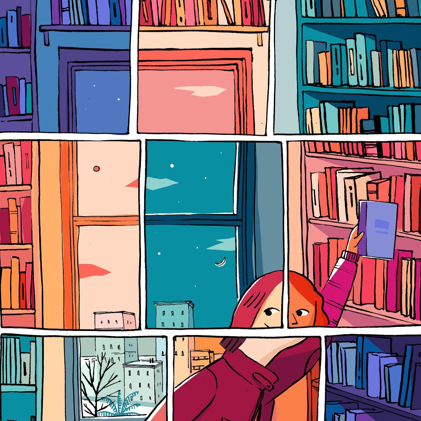 Feliz d&iacute;a del c&oacute;mic ❤️

#comic #illustration