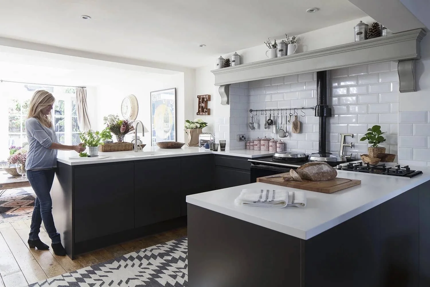Striking Nolte kitchen in Brighton