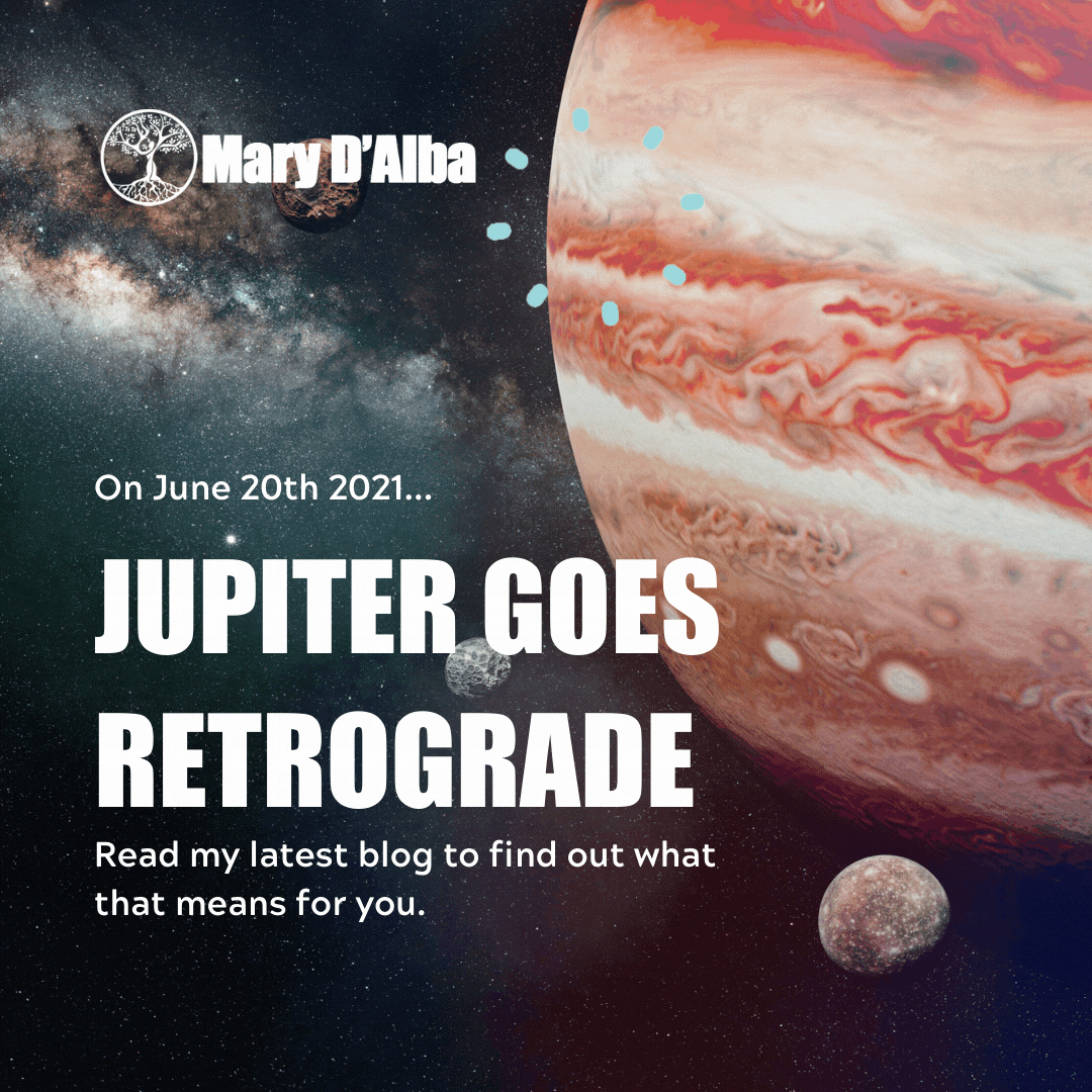Lucky Planet Jupiter goes retrograde in Pisces on 6/20/21