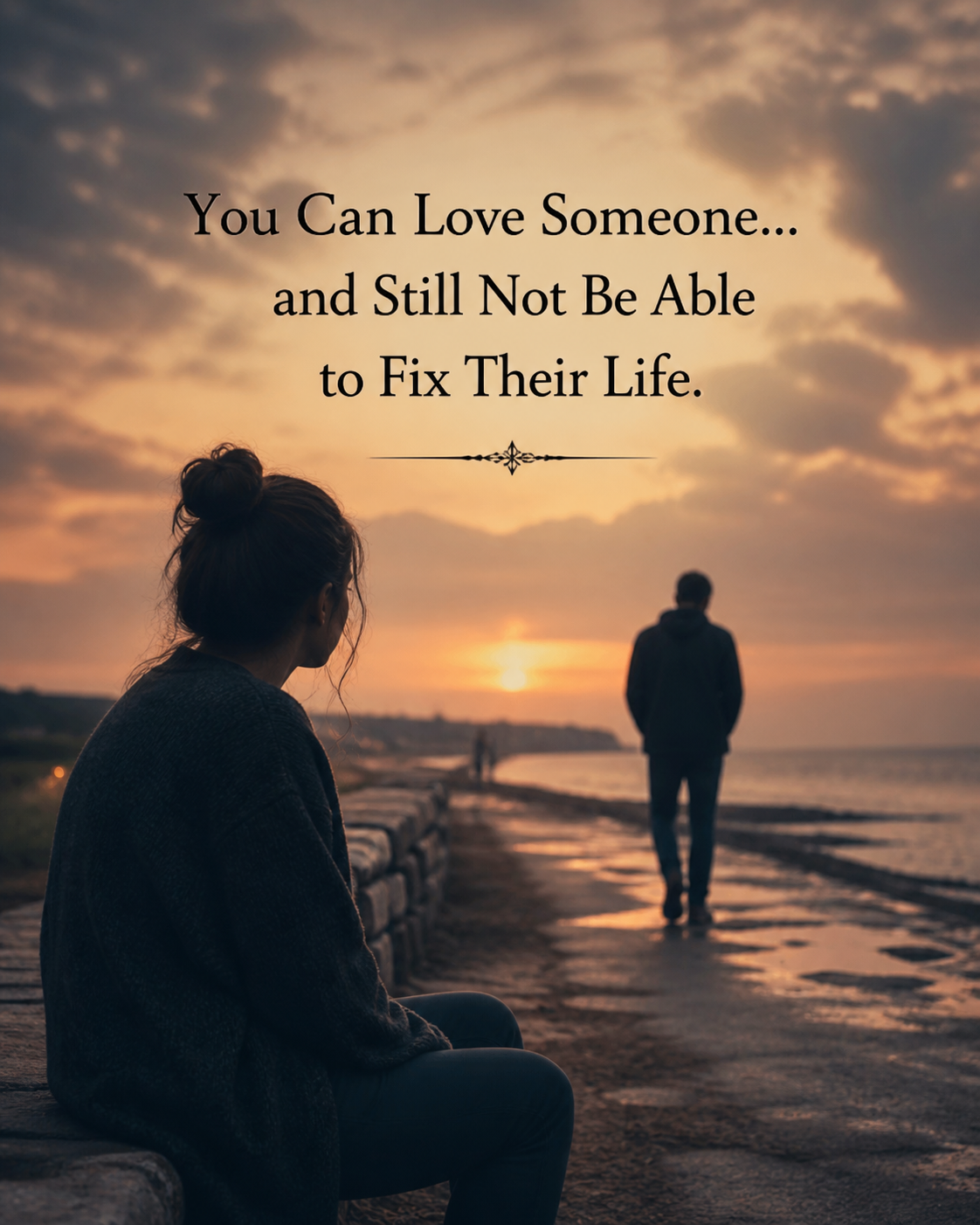 You Can Love Someone…and Still Not Be Able to Fix Their Life.