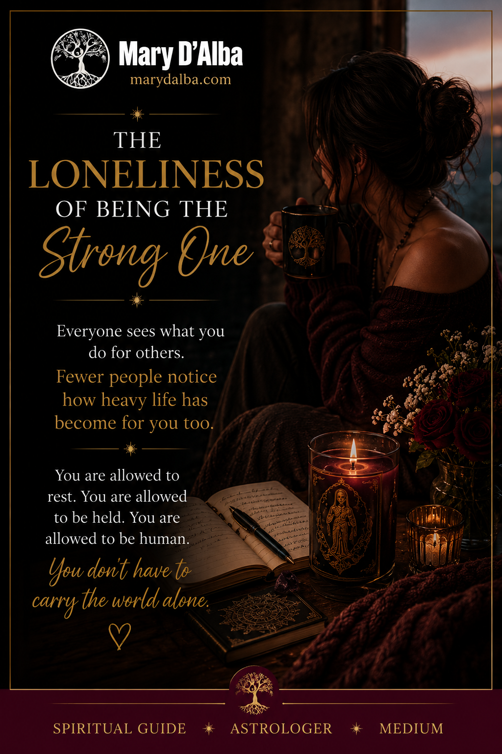 The Loneliness of Being the Strong One