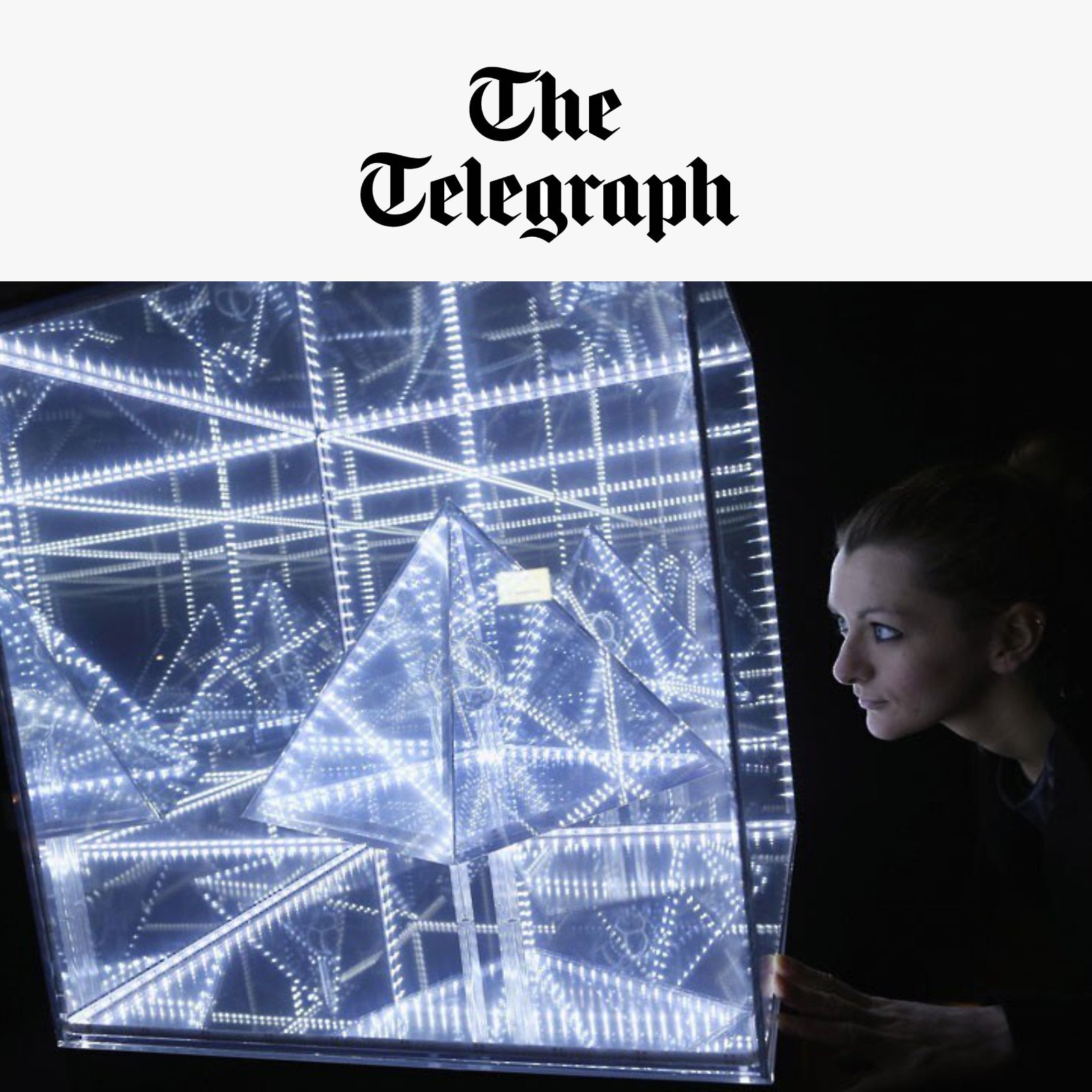 The Kinetica Art Fair 2013 at the Ambika P3 gallery in London. The Telegraph.