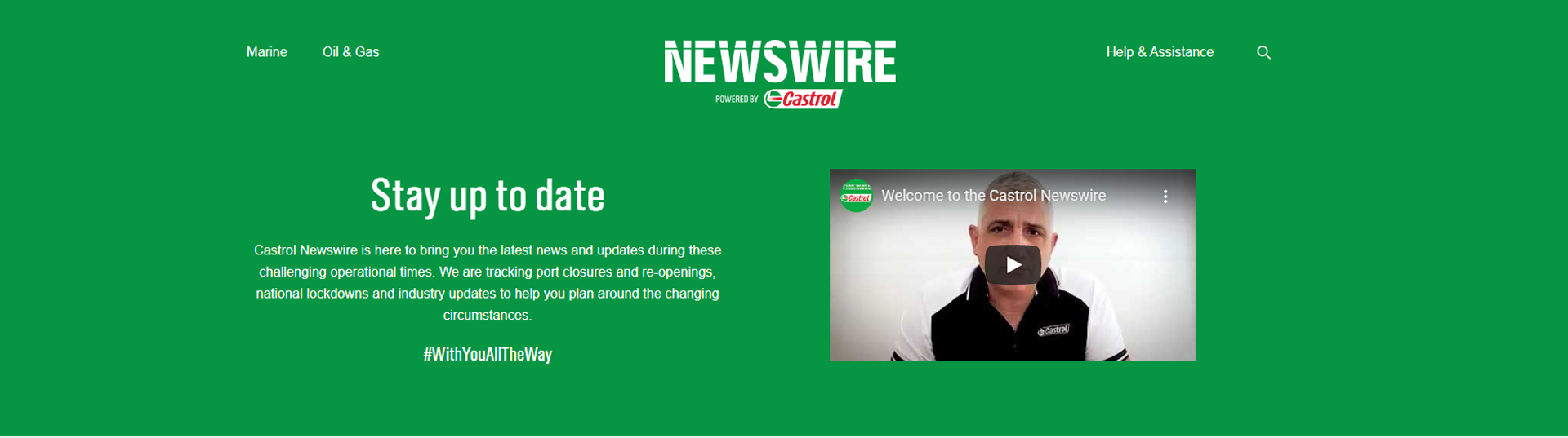 Castrol Launches NewsWire service