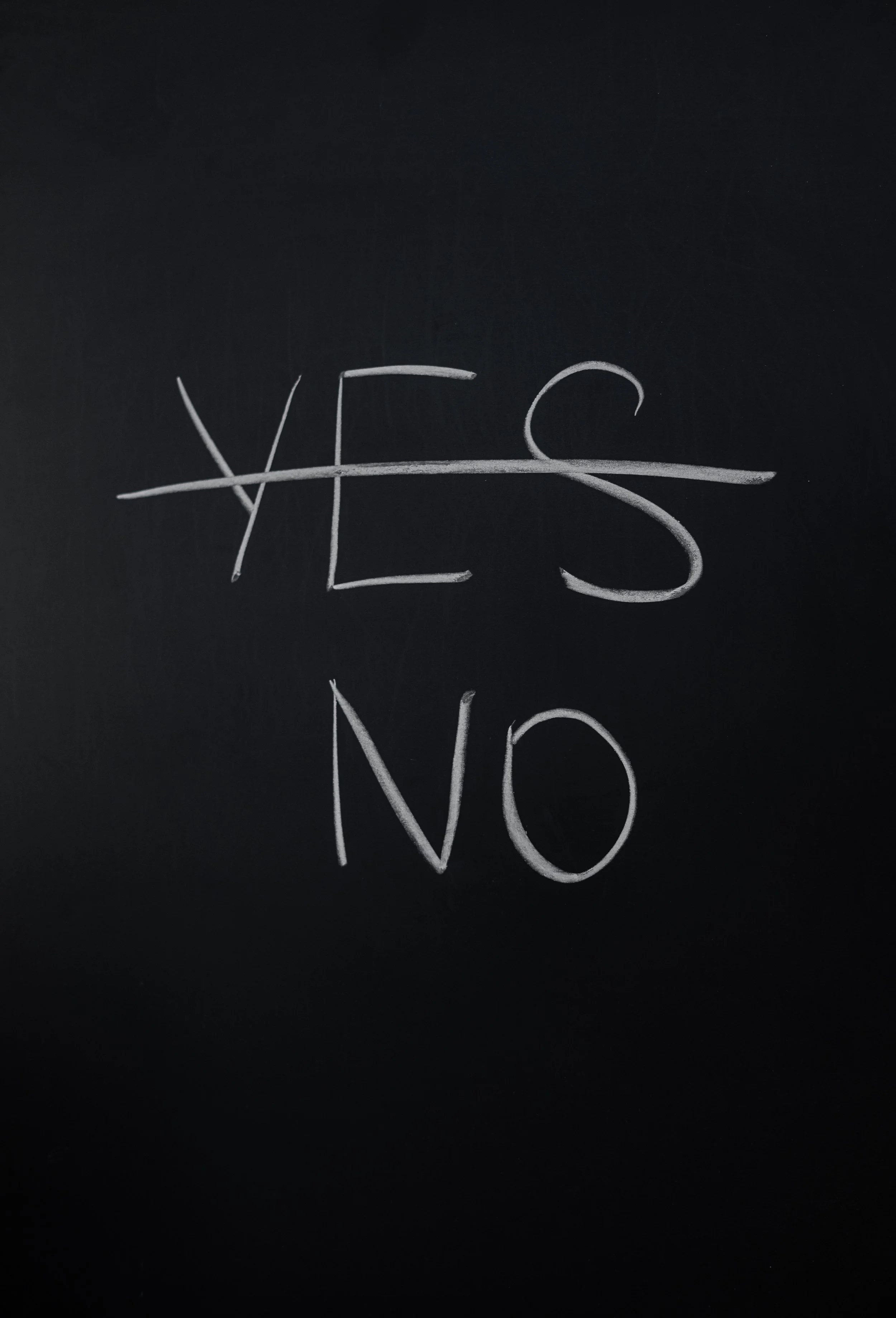 Saying NO