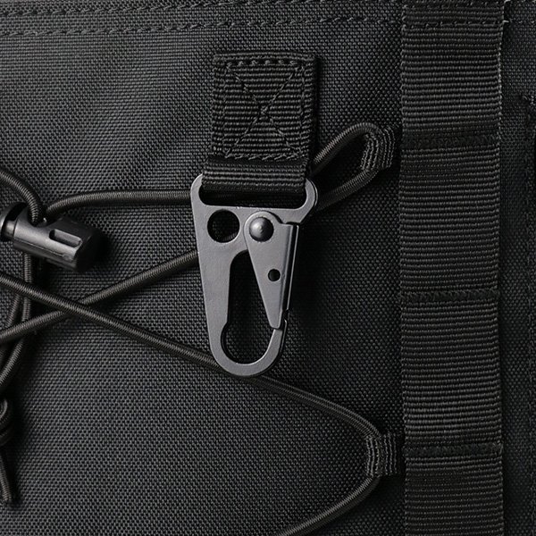 Steel multi-use carabiner