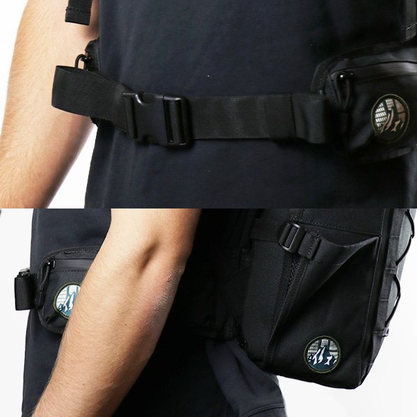 Adjustable hip belt