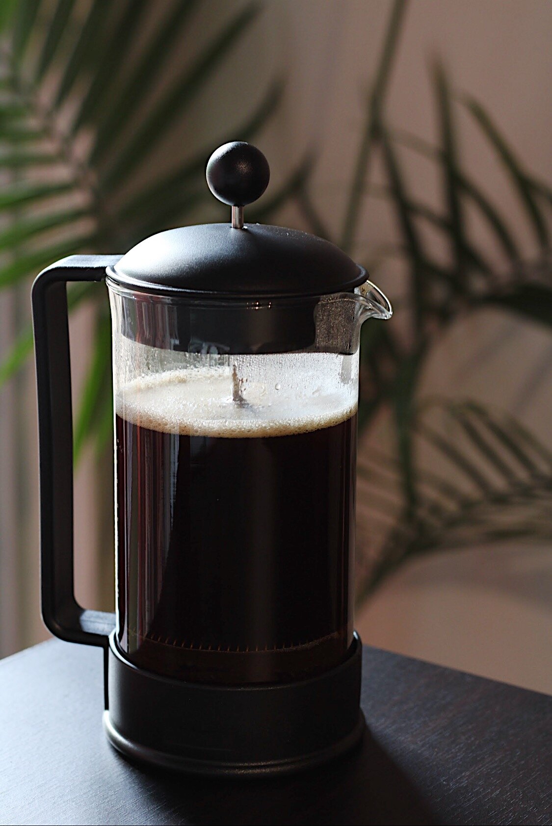 French Press + Blade Coffee Grinder = Perfect Match