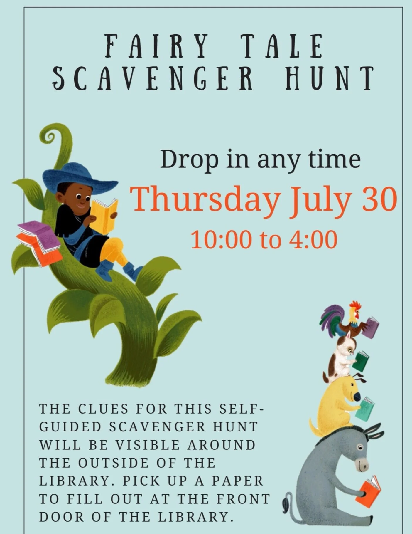 Fairy Tale Scavenger Hunt