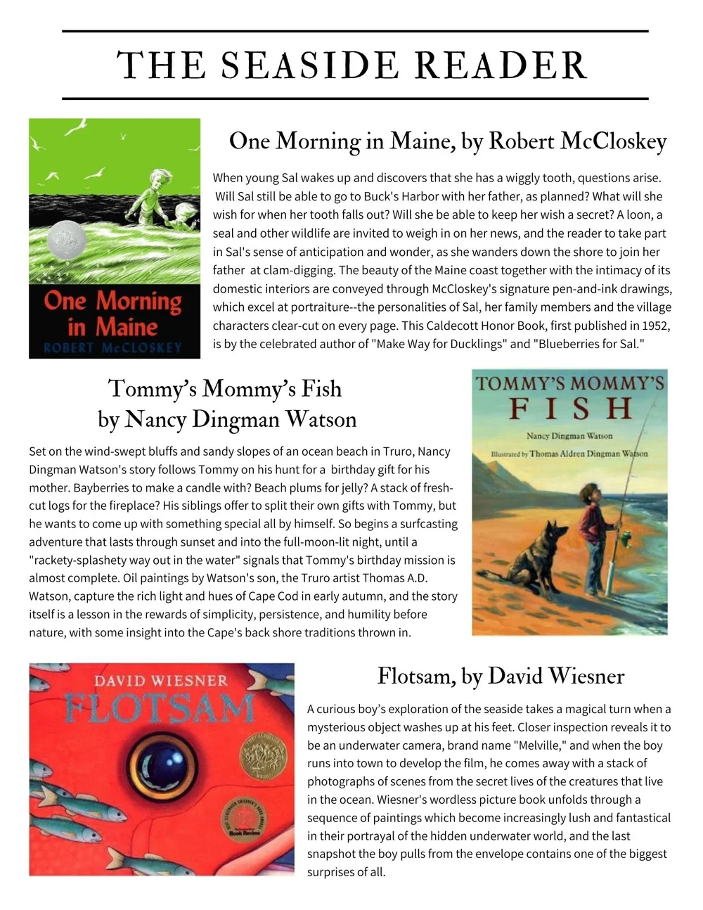 The Seaside Reader