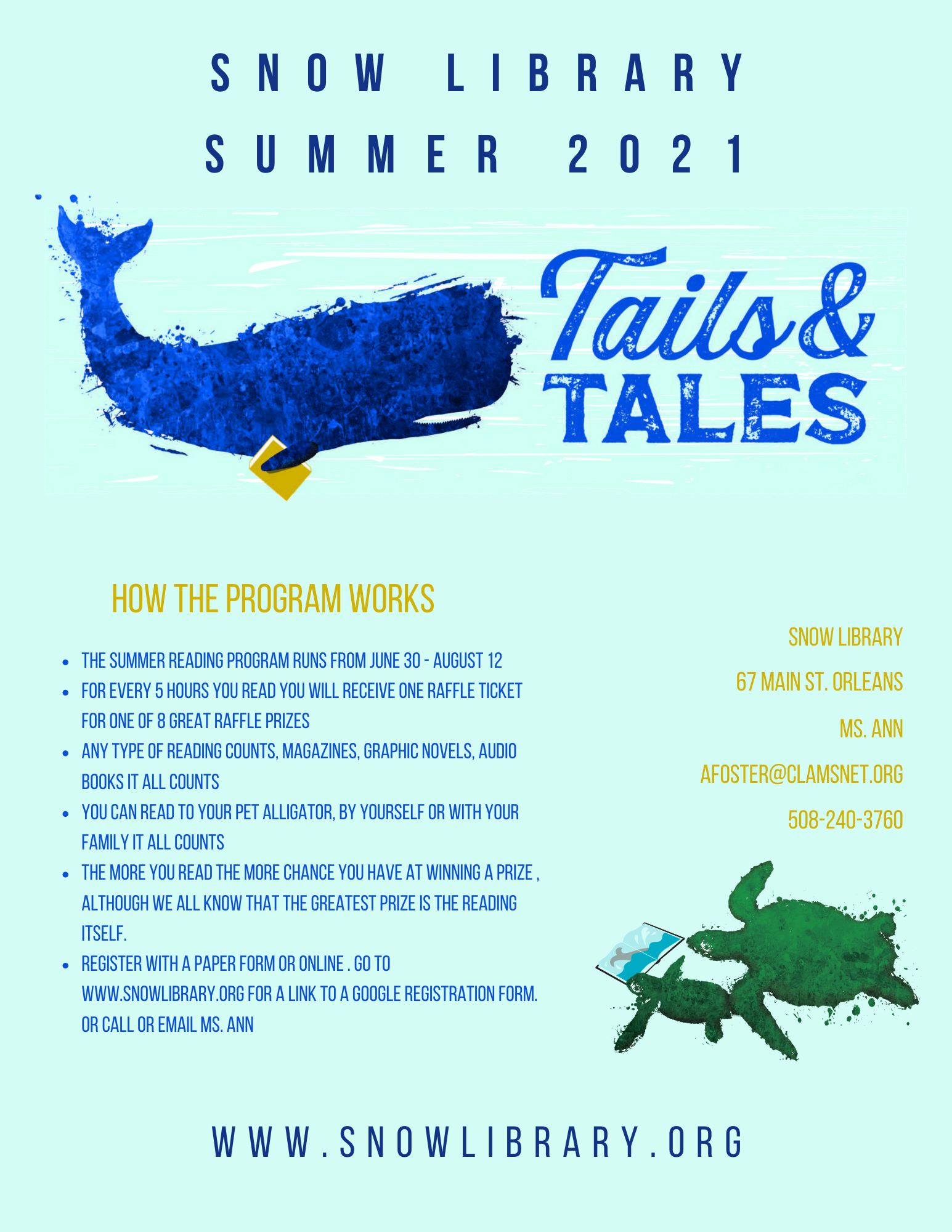 Summer Reading begins June 30