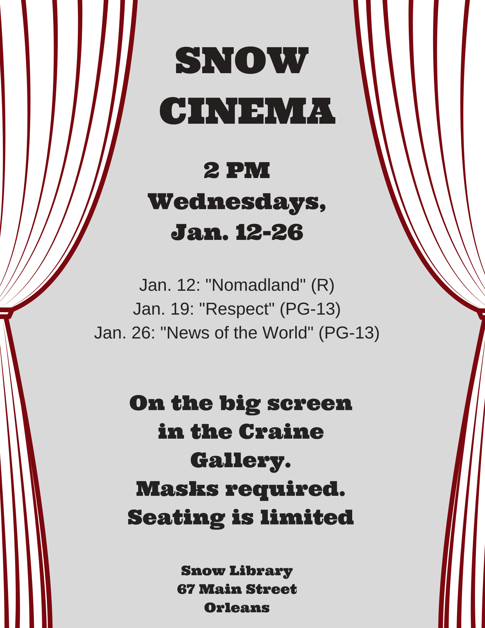 Movies postponed by one week