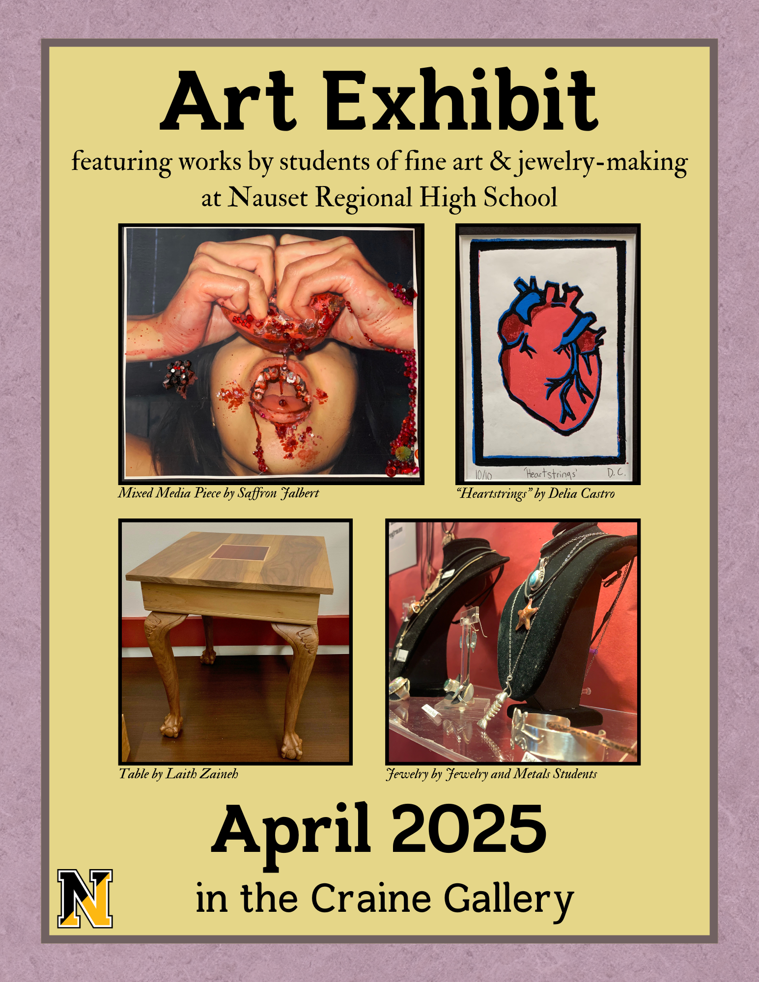 Art Exhibit: Nauset Regional High School Student Show — Snow Library
