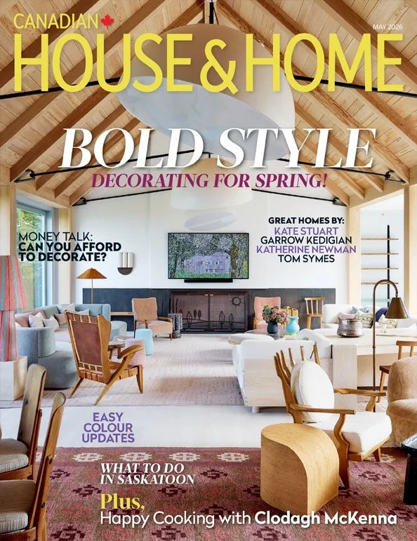 Kitchen of the Month &mdash; May issue of Canadian House &amp; Home.
Thomas Design and Build, together with our construction partner Cobourg Construction, would like to thank our valued trade partners for their collaboration and craftsmanship through
