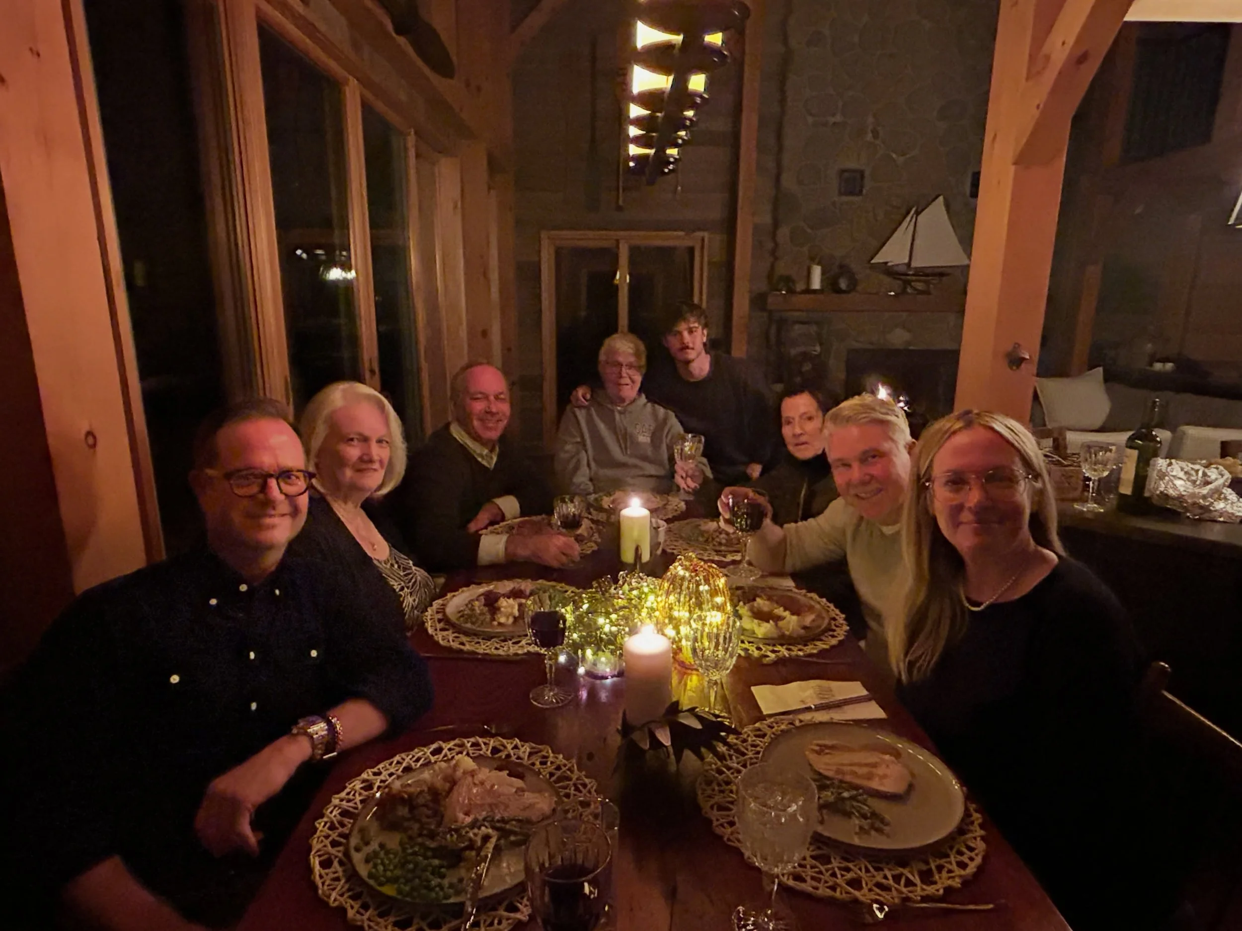 Happy Thanksgiving. Thanks Carrie, Dave and family for hosting another great Thanksgiving dinner. We have closed the cottage till the spring of 27! 🦃🚤🥂🍷🍗❤️🍁🍂