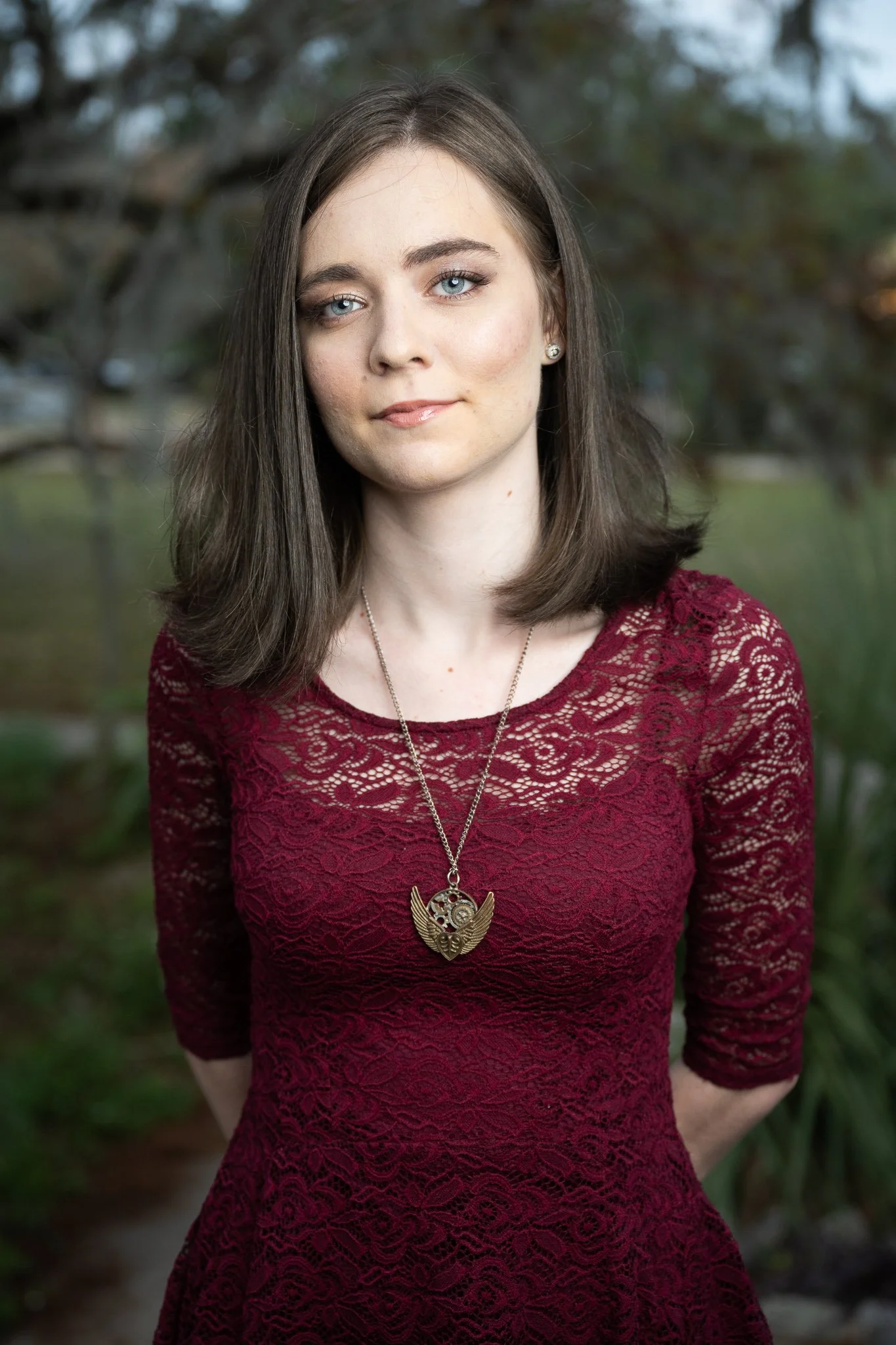 Girl With Necklace Portrait