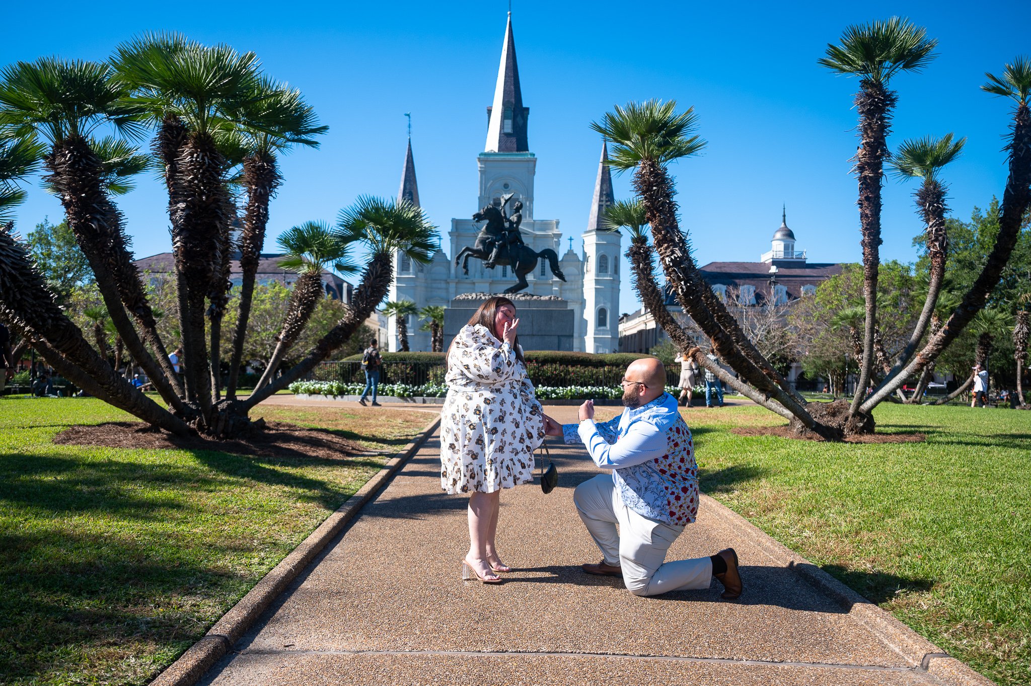 Proposal At St. Louis Cathedral