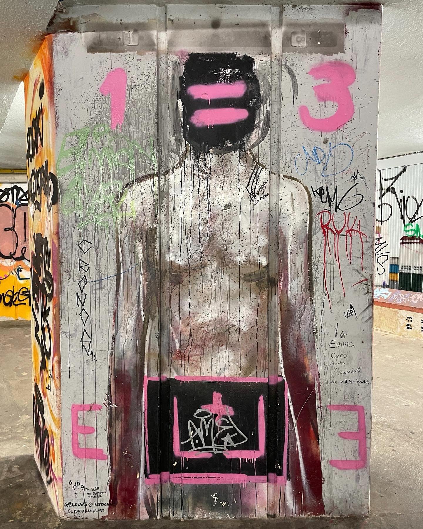 Issue 63 - The Graffiti Issue
Artist and our editor @nicholarodgers.artist
Has a love of graffiti and documenting it on her travels. The following piece are just a few of her work for a project called
“Of Other Spaces”
This work do