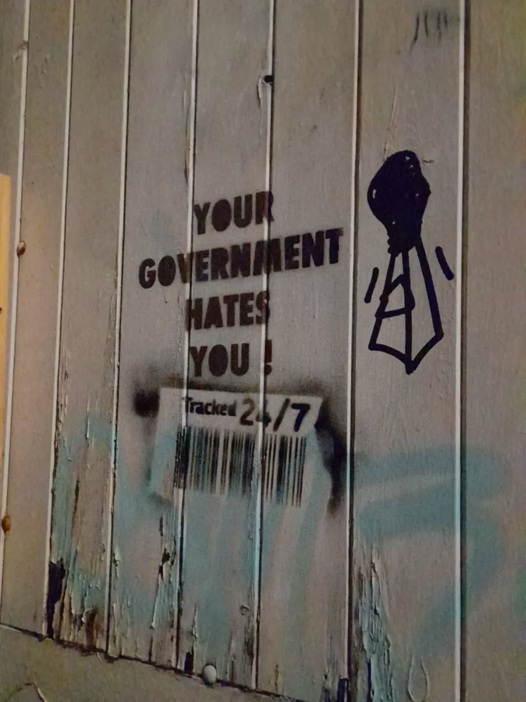 // Issue 63 - The Graffiti Issue //
Artist: Joe Foster & Sean Azzopardi
@post__person & @azzprint
Description: A collaborative tag from 2022 during the period of increased industrial action taken across the U.K., and was made directly oppo