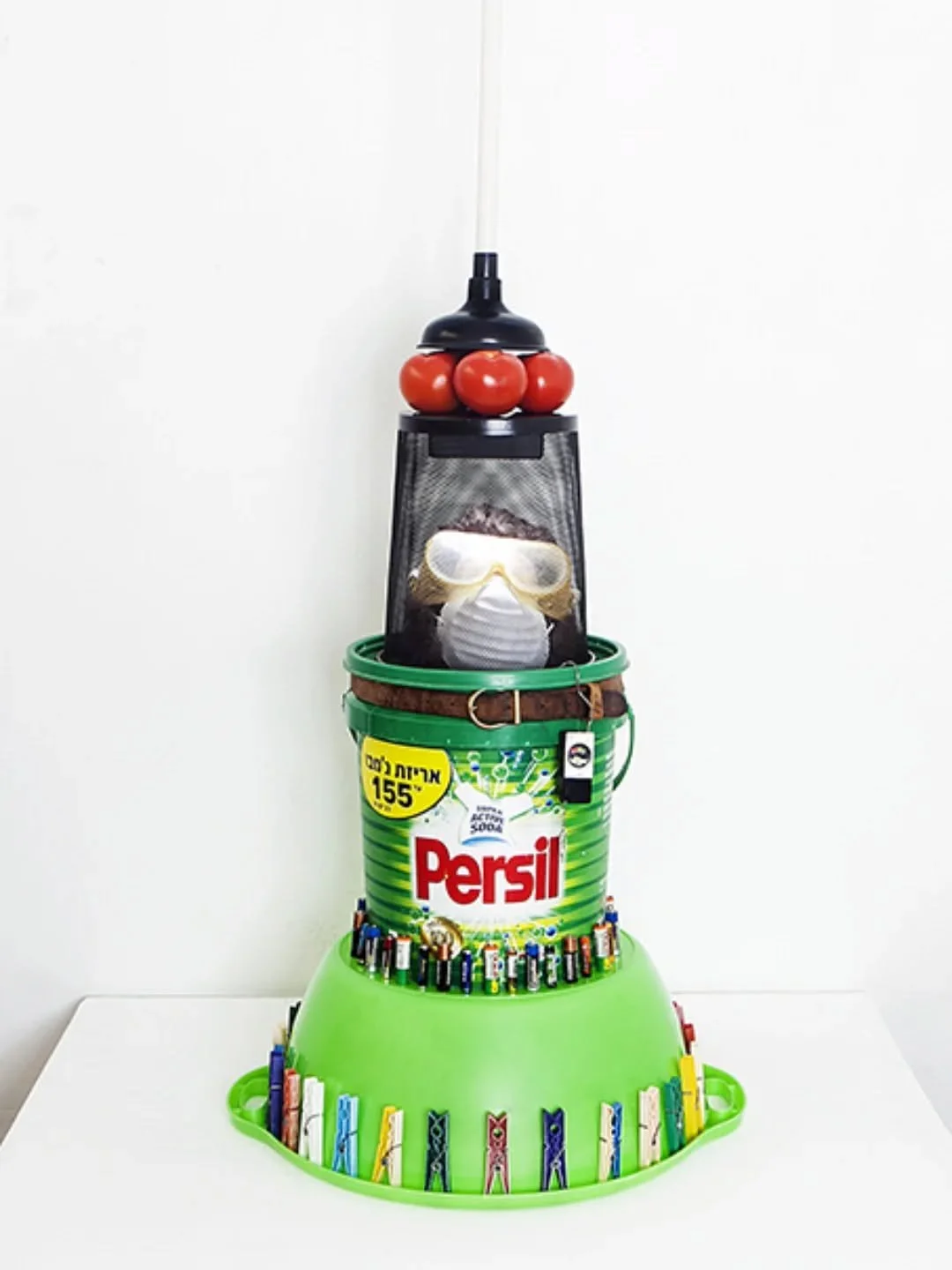 // Issue 66 - Accumulation //
Artist: Shahar Tuchner
https://www.facebook.com/TuchnerShahar/
@shahartuchner
www.shahartuchner.com
The Persil Tower – Rabota!
*(2010, manipulated readymade, 60 × 60 × 135 cm)*
"The Persil Tow