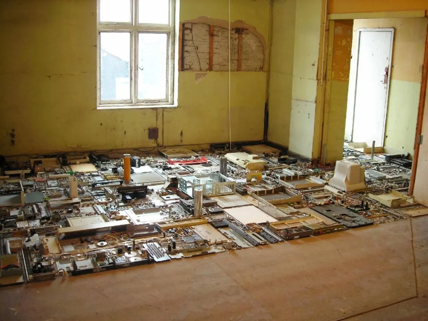 // Issue 66 - Accumulation //

Artist: Paul Matosic

@matosicpaul
www.matosic.net
Description: Most of my work makes use of accumulated objects/materials. Usually, waste materials such as polystyrene packaging, redundant computers, hard drives, trash