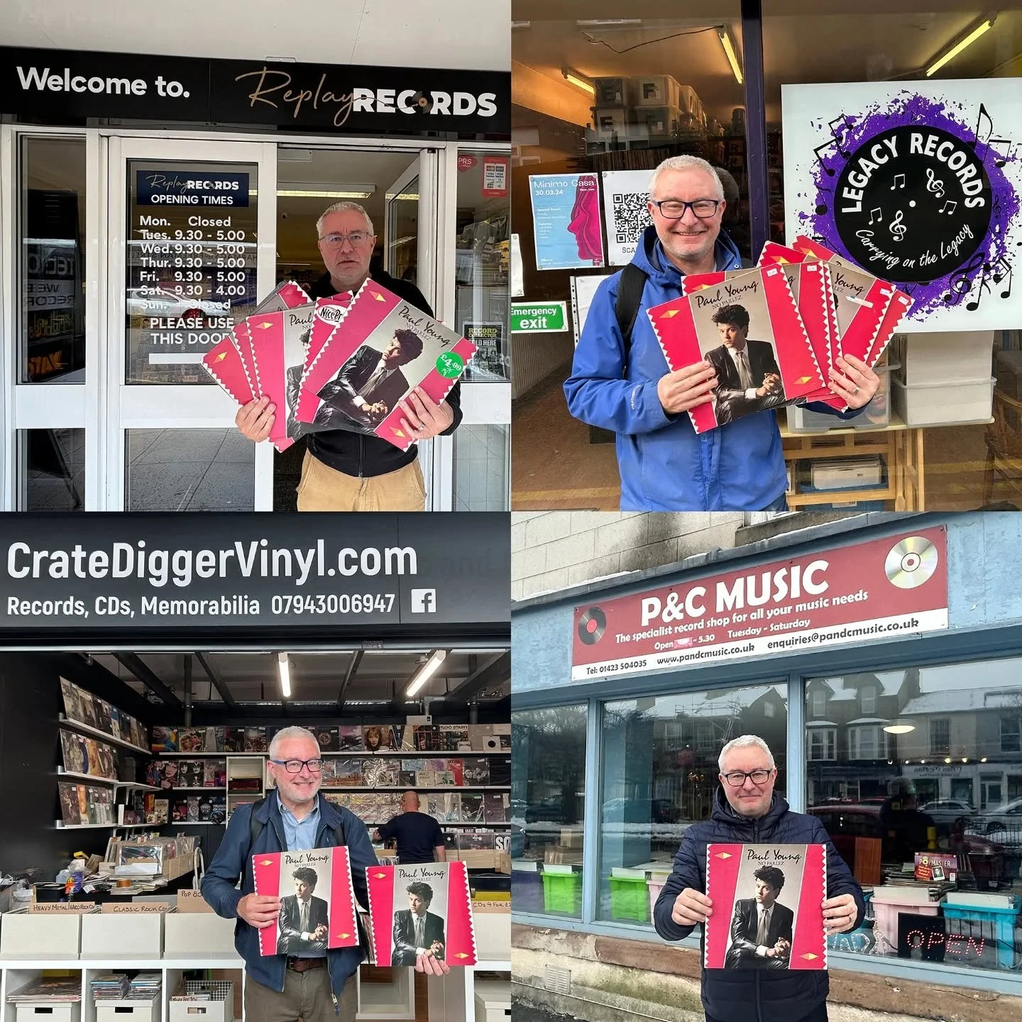 // Issue 66 - Accumulation //

Artist: Alan Dunn

@alandunn67

www.alandunn67.co.uk

Description: These images are  from an ongoing series 'ZERO PLAN' (2014-infinity) documenting the (perhaps futile) acquisition of multiple copies of Paul Young&rsquo