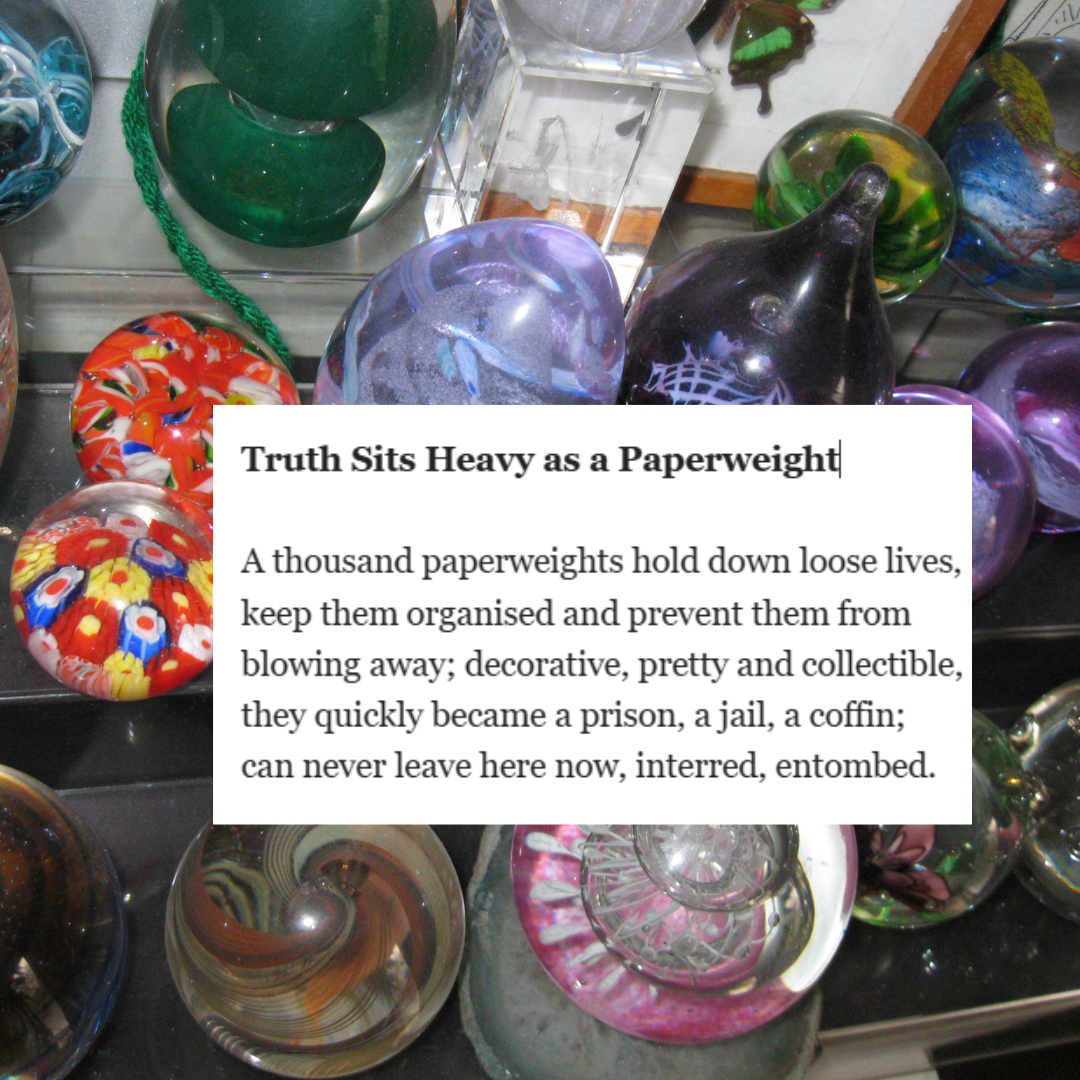 Haus-a-rest_issue 66  Accumulation Peter Devonald Paperweights.png