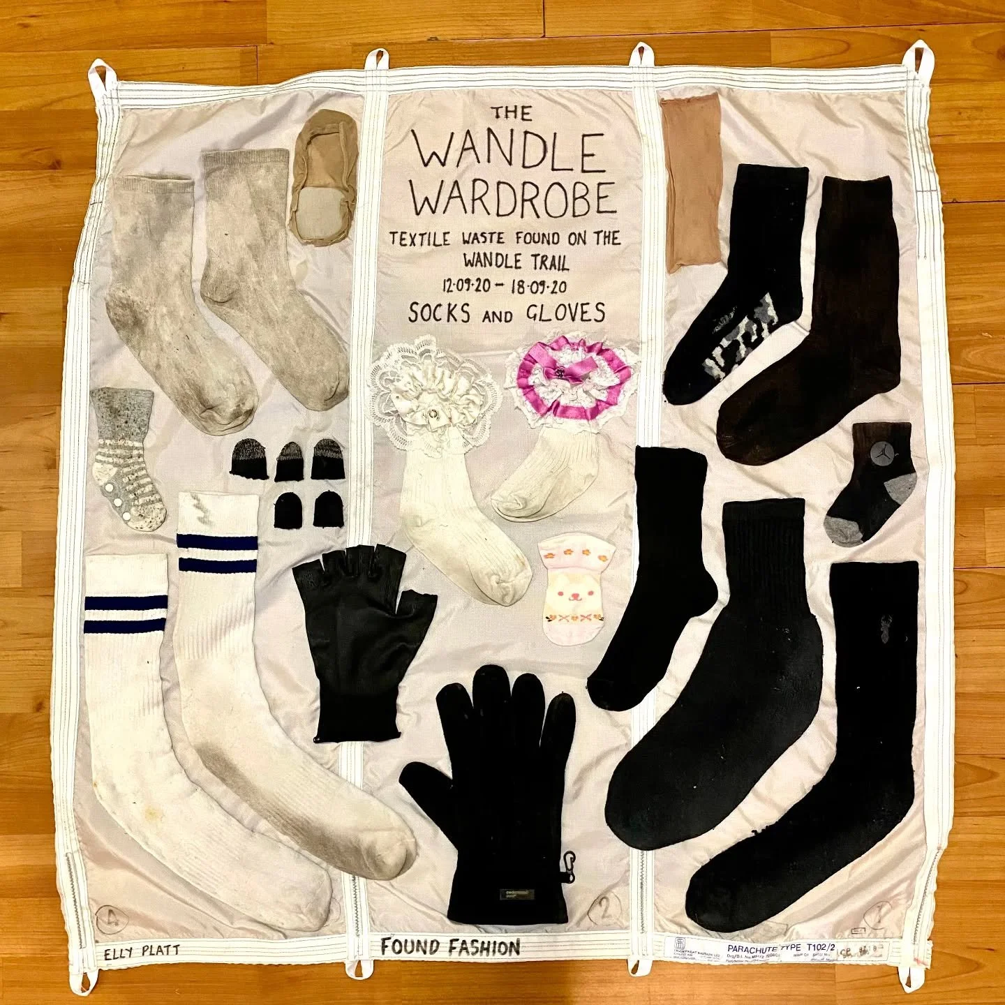 // Issue 68 - Small Acts //

Artist: Elly Platt

www.takeitupwearitout

@takeitupwearitout

The Wandle Wardrobe: Found Fashion

Description: As an urban river, the Wandle has been woven into the fabric of local life for centuries. Once a site of text