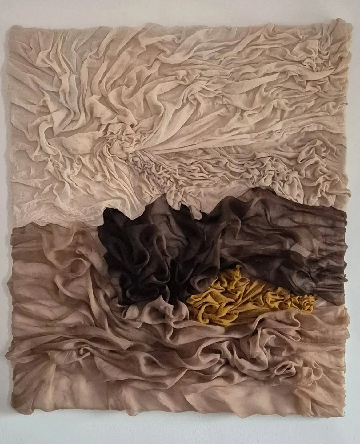 // Issue 69 - Foraging as an art practice //

Artist: Elizabeth Benson
www.elizabethbensonart.com
elizaabenson
&ldquo;What Remains&rdquo;. I work with foraged, seasonal plant materials to create sculptural textile pieces that behave like winter terra