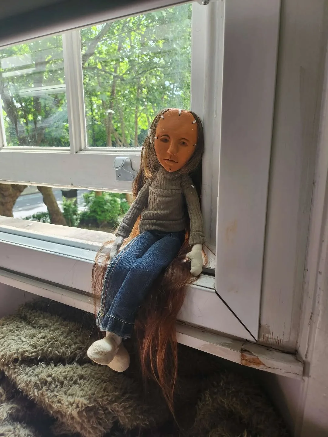 // Issue 70 - The Fragmented Body //

Artist: Wanesa Kazmierowska
@Art.kazmierowska
The land that birthed me, The land that raised me

If the face represents inheritance and origin, the shoes represent lived and walked experience: the body shaped not