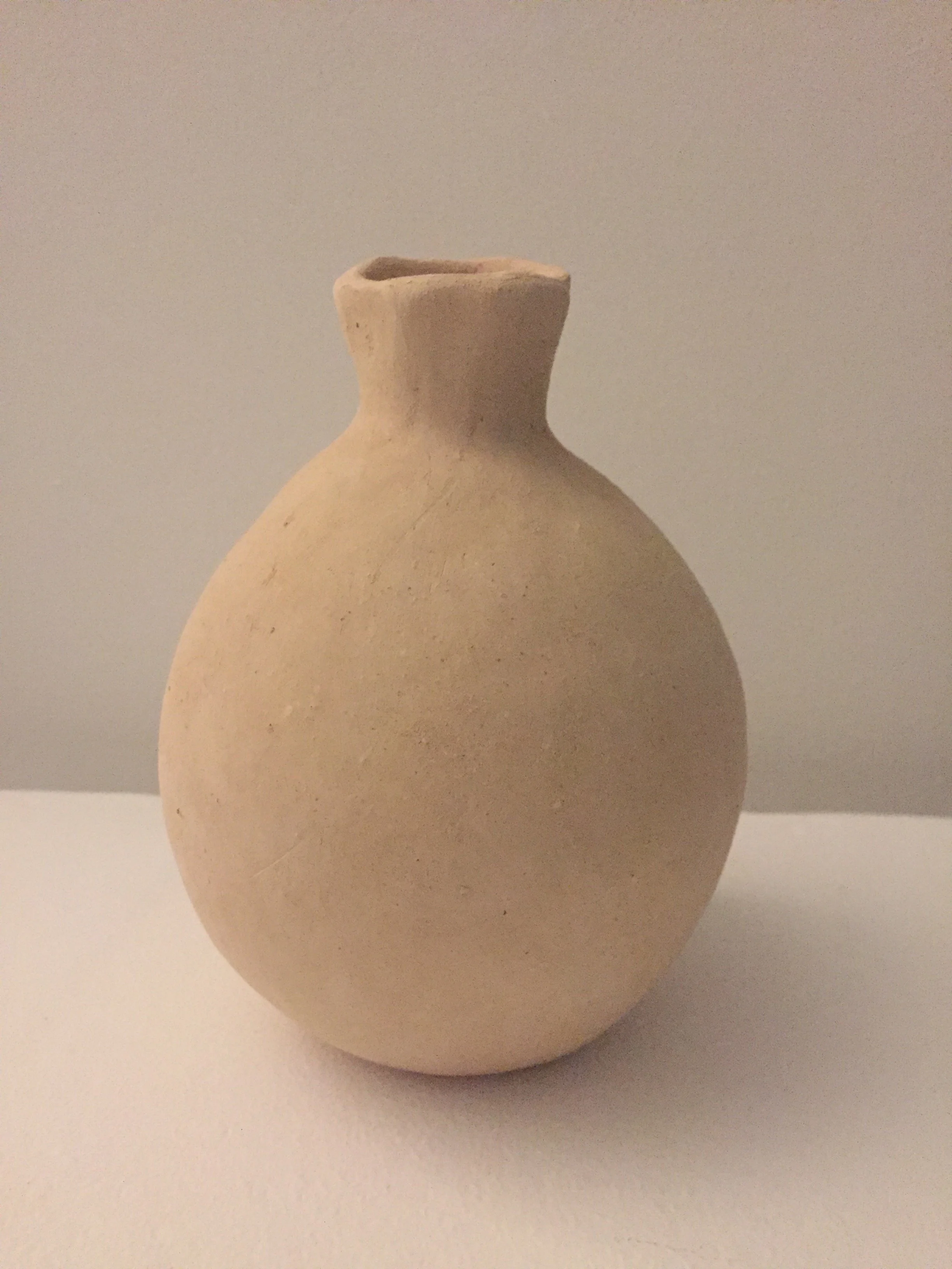 a clay pot