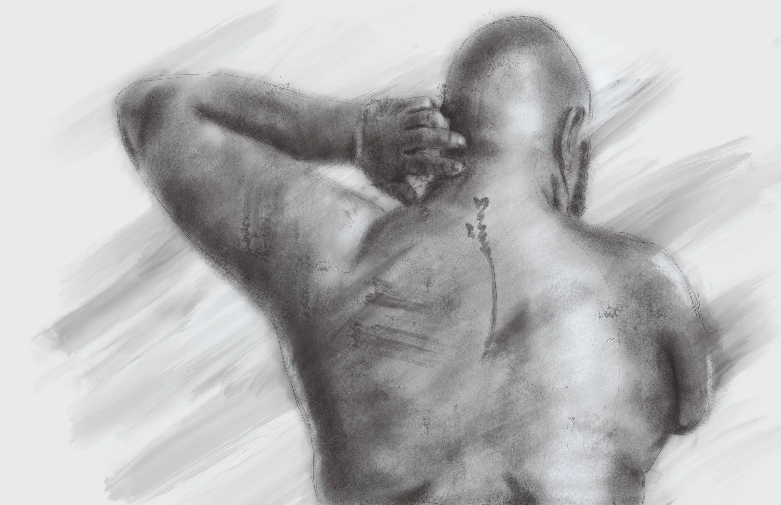 Alex 1, 2020, Digital Painting