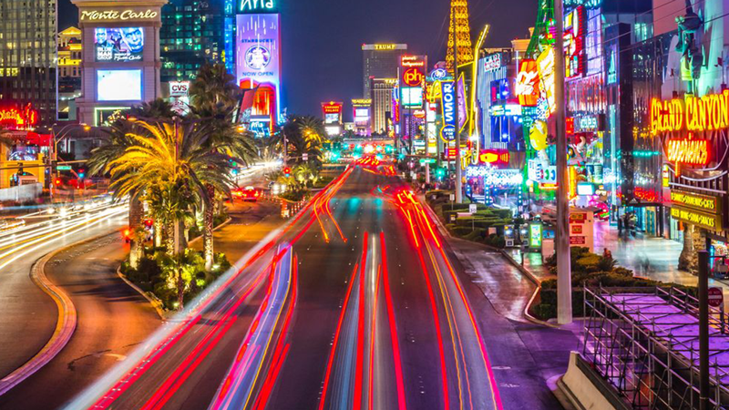 Jaguar 'Light up Vegas'
